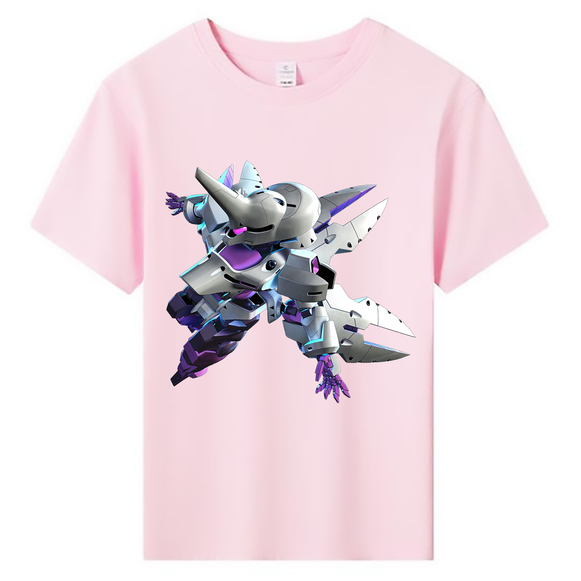 （画像用） 機動戦士ガンダム Mobile Suit Gundam 綿100％キッズTシャツ（フロントプリント）