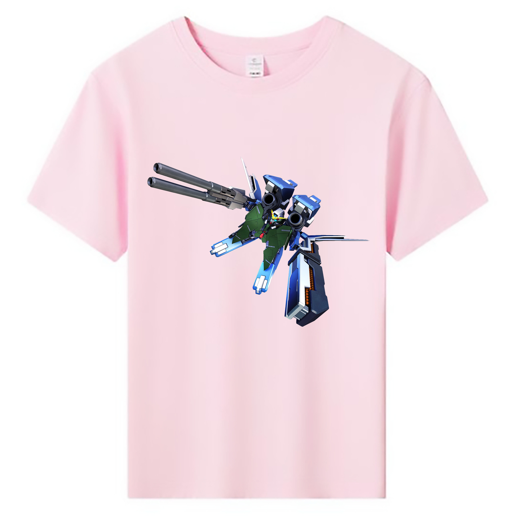 （画像用） 機動戦士ガンダム Mobile Suit Gundam 綿100％キッズTシャツ（フロントプリント）