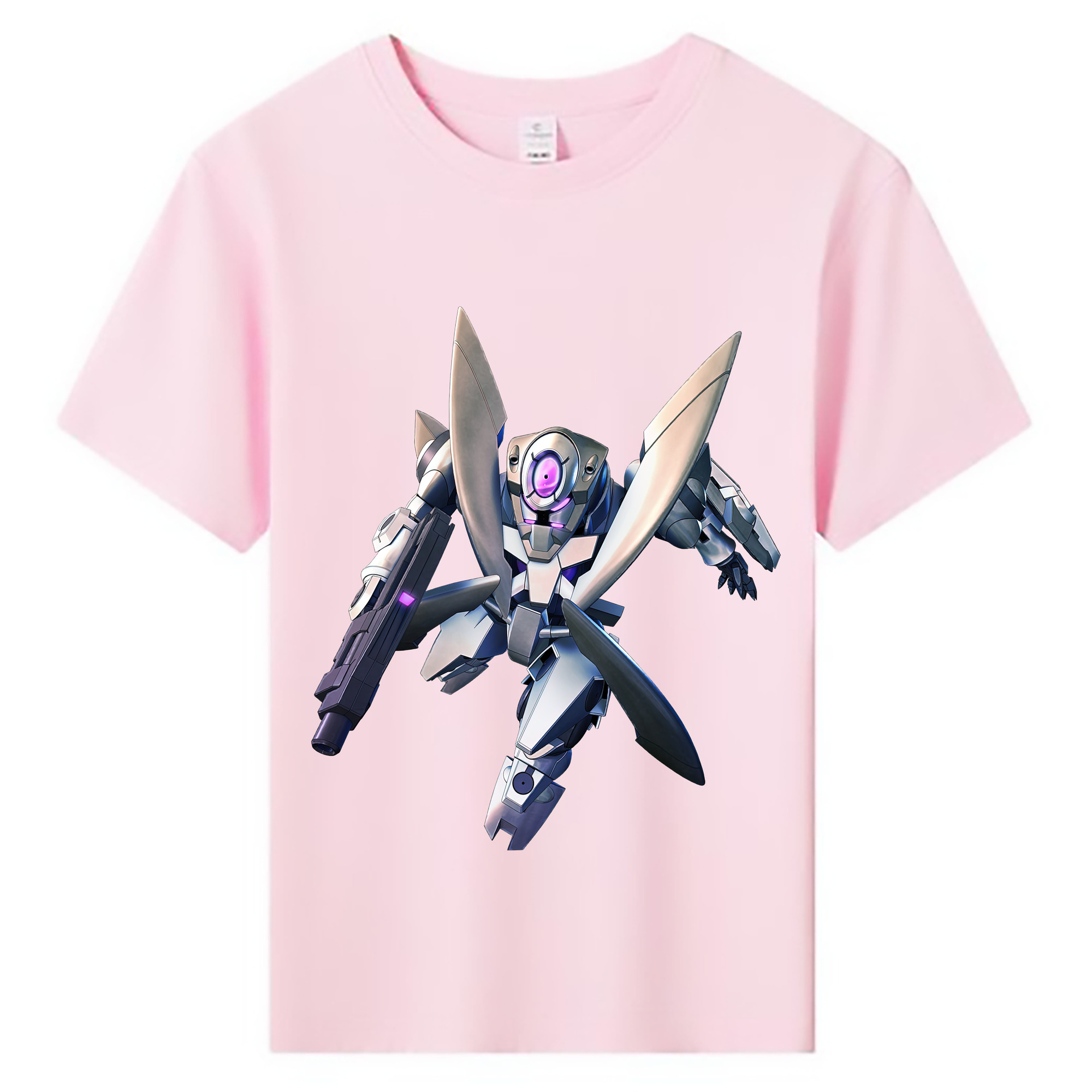 （画像用） 機動戦士ガンダム Mobile Suit Gundam 綿100％キッズTシャツ（フロントプリント）