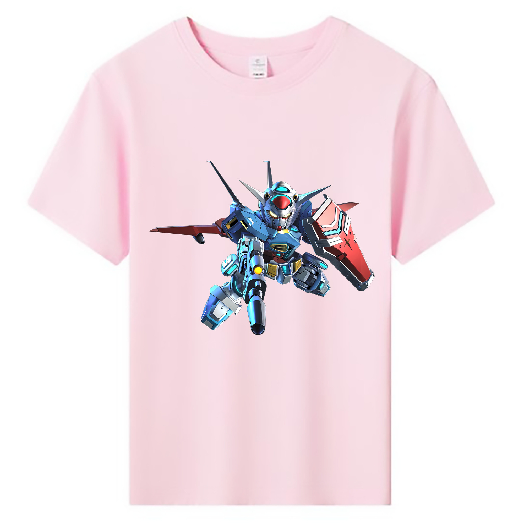 （画像用） 機動戦士ガンダム Mobile Suit Gundam 綿100％キッズTシャツ（フロントプリント）