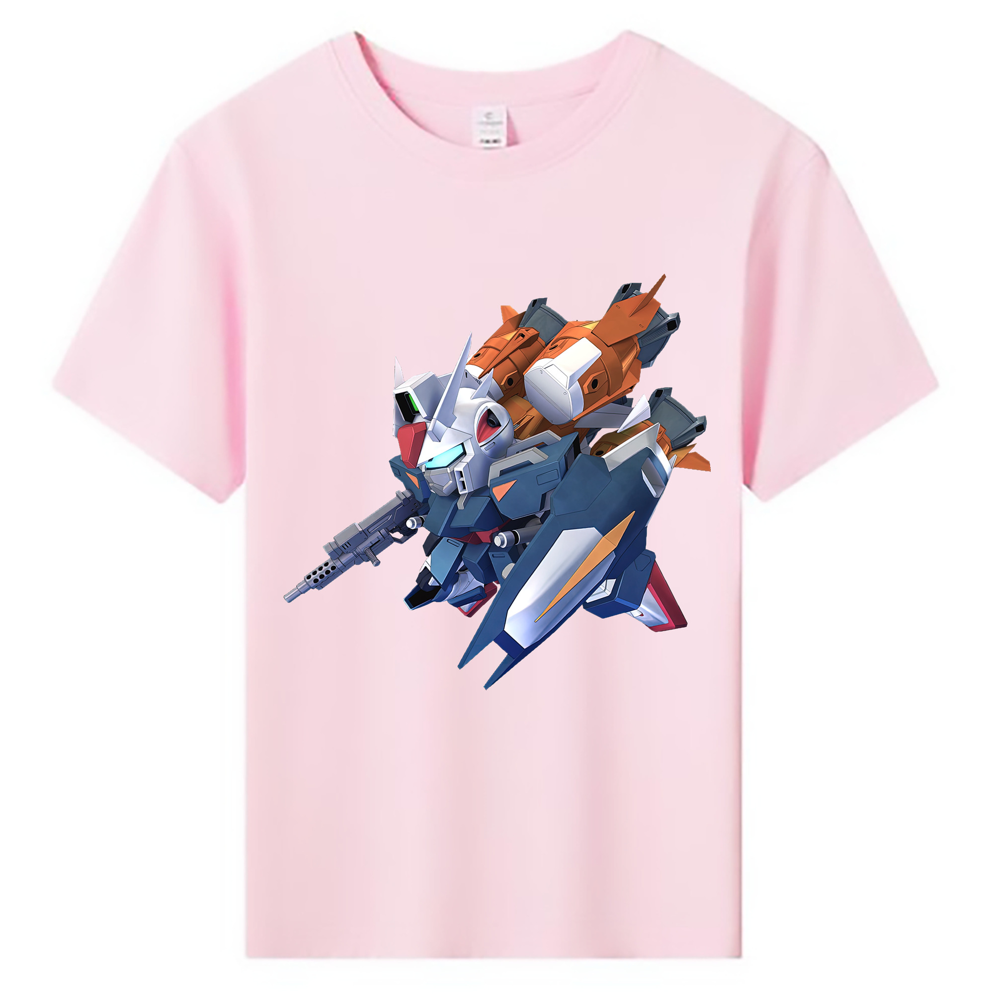 （画像用） 機動戦士ガンダム Mobile Suit Gundam 綿100％キッズTシャツ（フロントプリント）