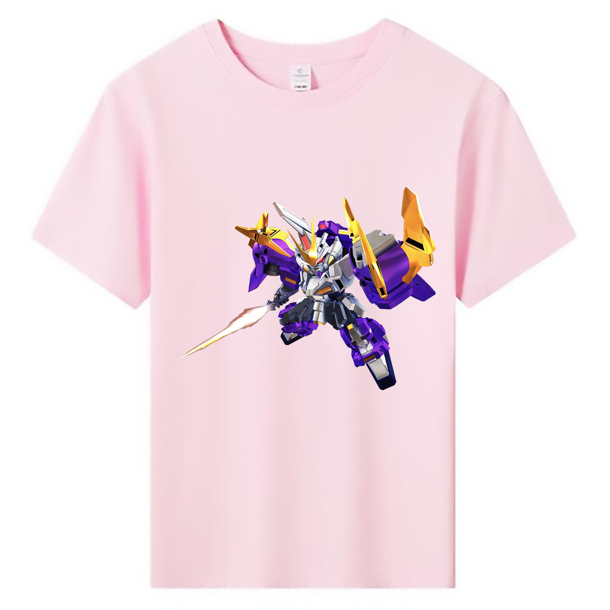 （画像用） 機動戦士ガンダム Mobile Suit Gundam 綿100％キッズTシャツ（フロントプリント）