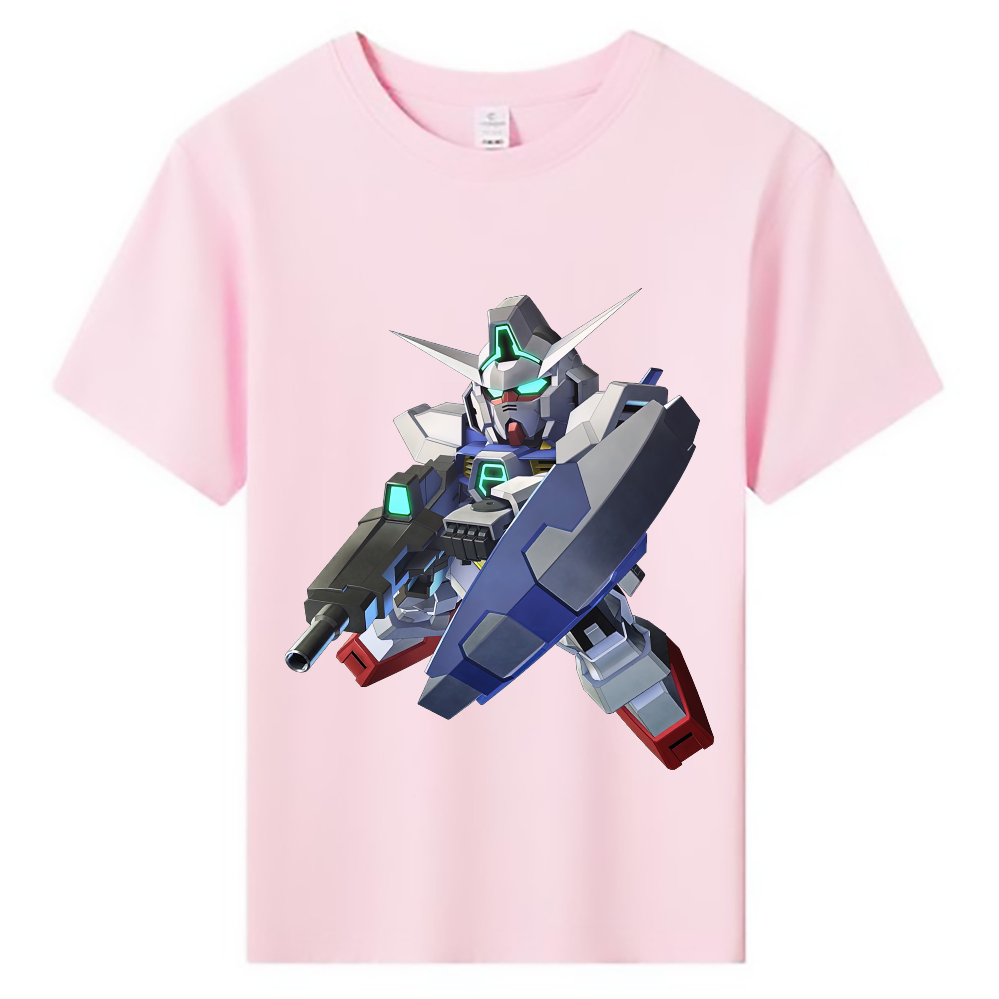 （画像用） 機動戦士ガンダム Mobile Suit Gundam 綿100％キッズTシャツ（フロントプリント）