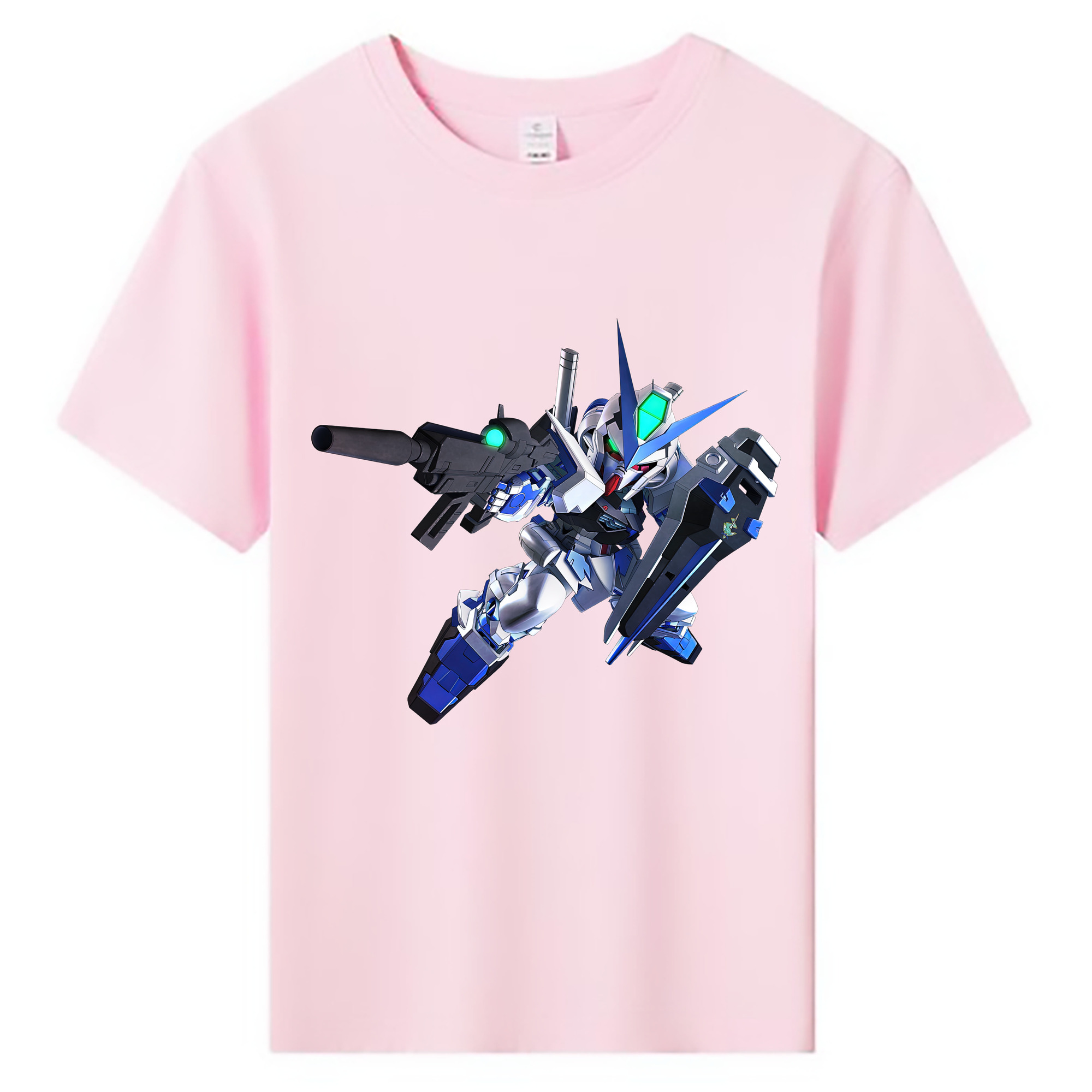 （画像用） 機動戦士ガンダム Mobile Suit Gundam 綿100％キッズTシャツ（フロントプリント）
