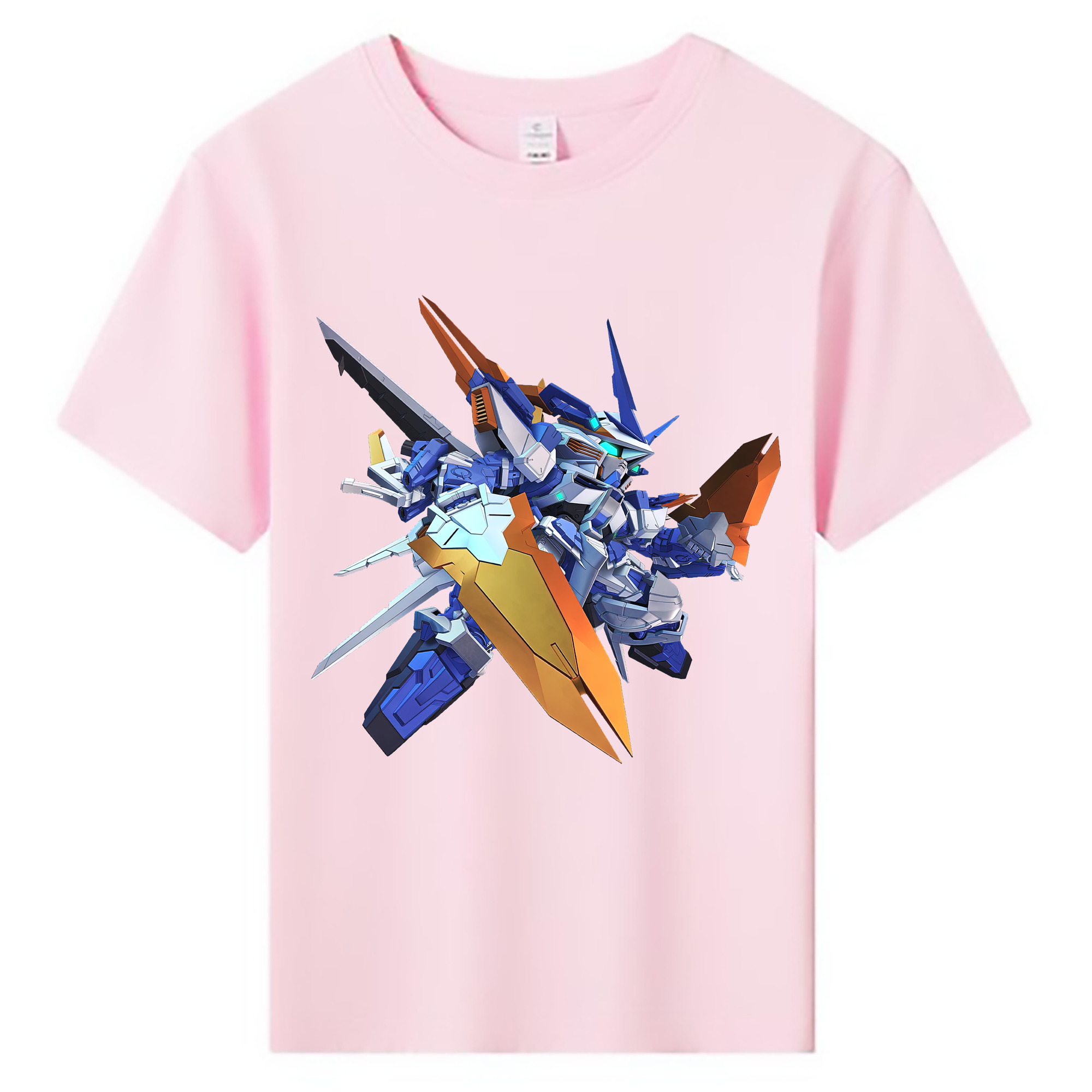 （画像用） 機動戦士ガンダム Mobile Suit Gundam 綿100％キッズTシャツ（フロントプリント）