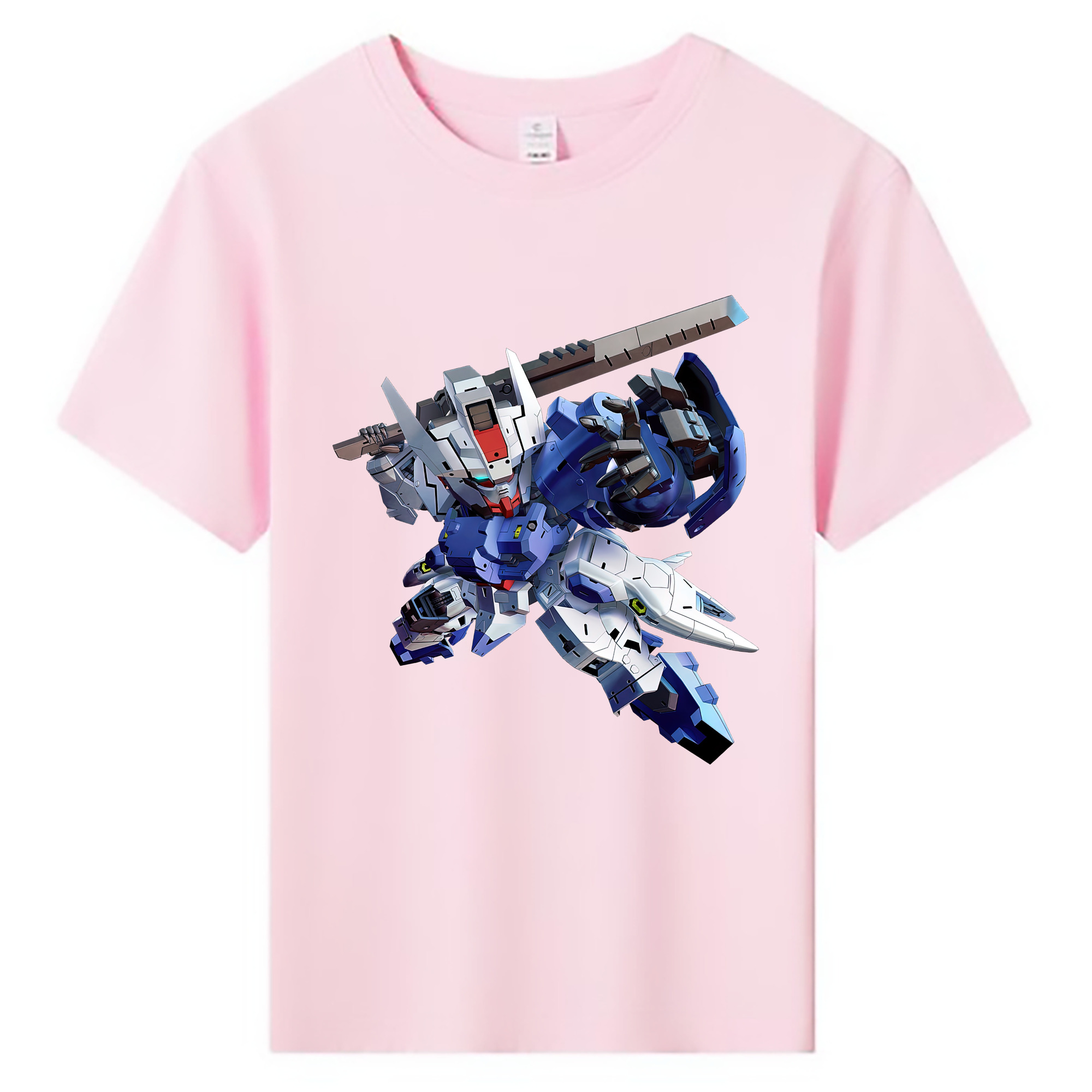 （画像用） 機動戦士ガンダム Mobile Suit Gundam 綿100％キッズTシャツ（フロントプリント）