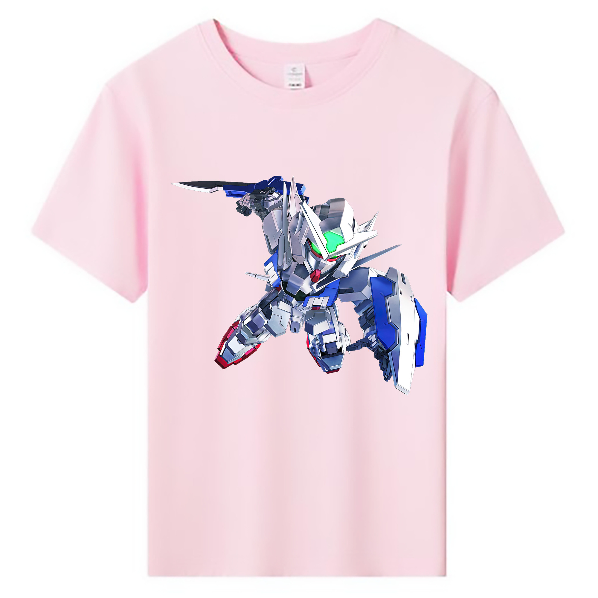 （画像用） 機動戦士ガンダム Mobile Suit Gundam 綿100％キッズTシャツ（フロントプリント）