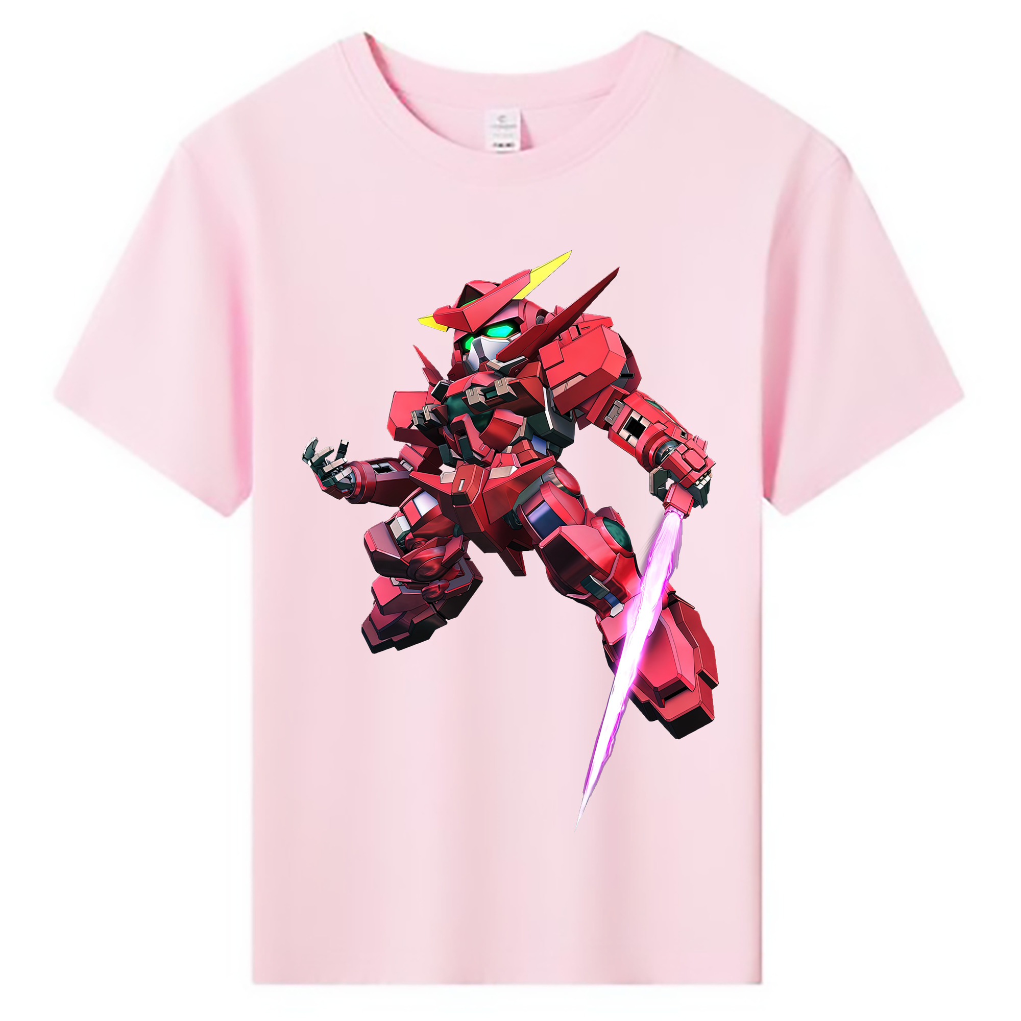 （画像用） 機動戦士ガンダム Mobile Suit Gundam 綿100％キッズTシャツ（フロントプリント）