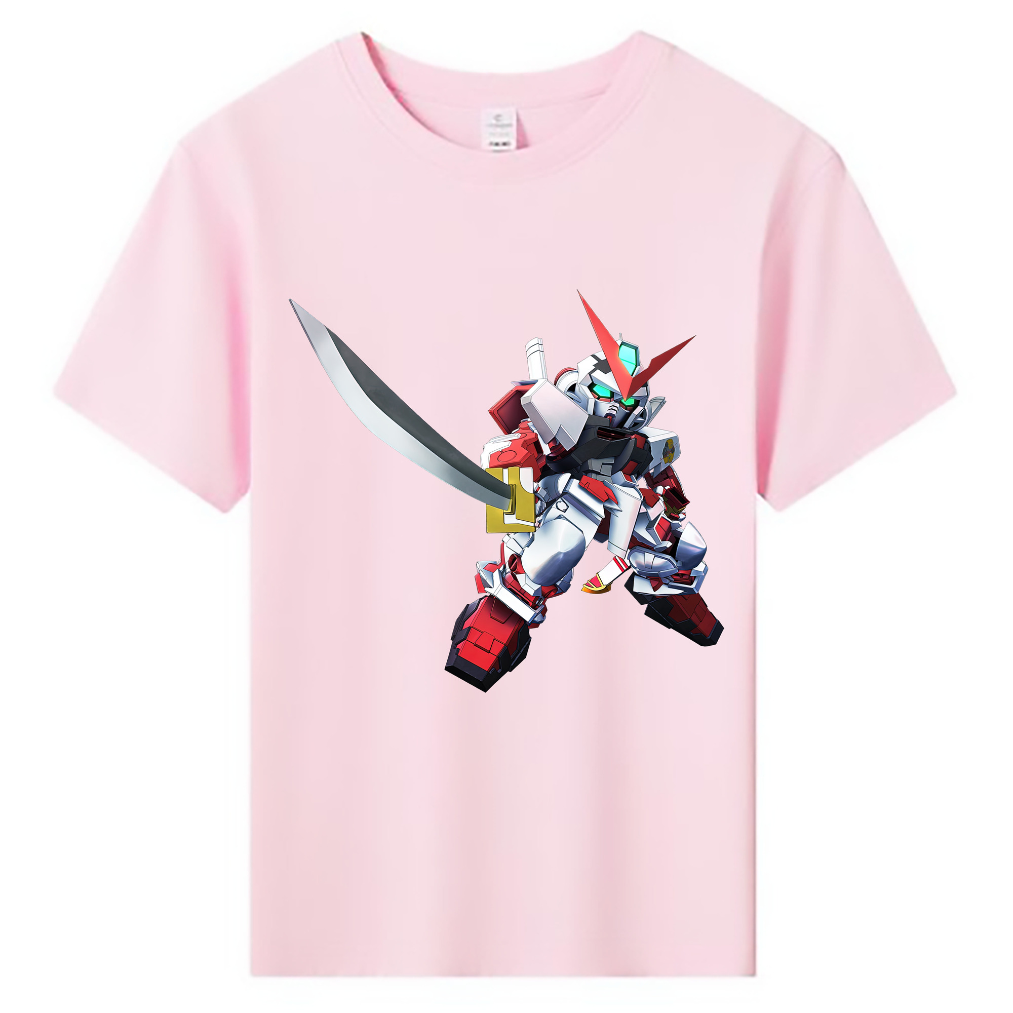 （画像用） 機動戦士ガンダム Mobile Suit Gundam 綿100％キッズTシャツ（フロントプリント）