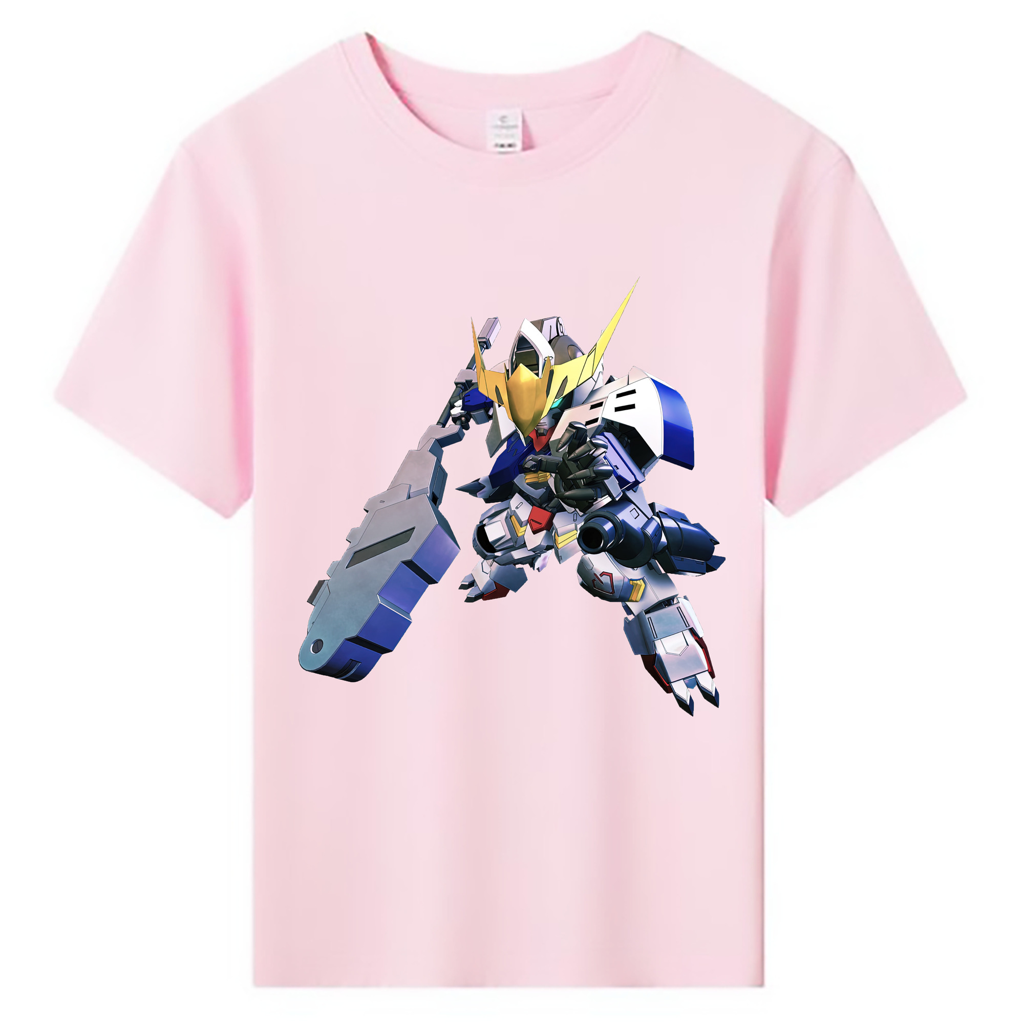 （画像用） 機動戦士ガンダム Mobile Suit Gundam 綿100％キッズTシャツ（フロントプリント）