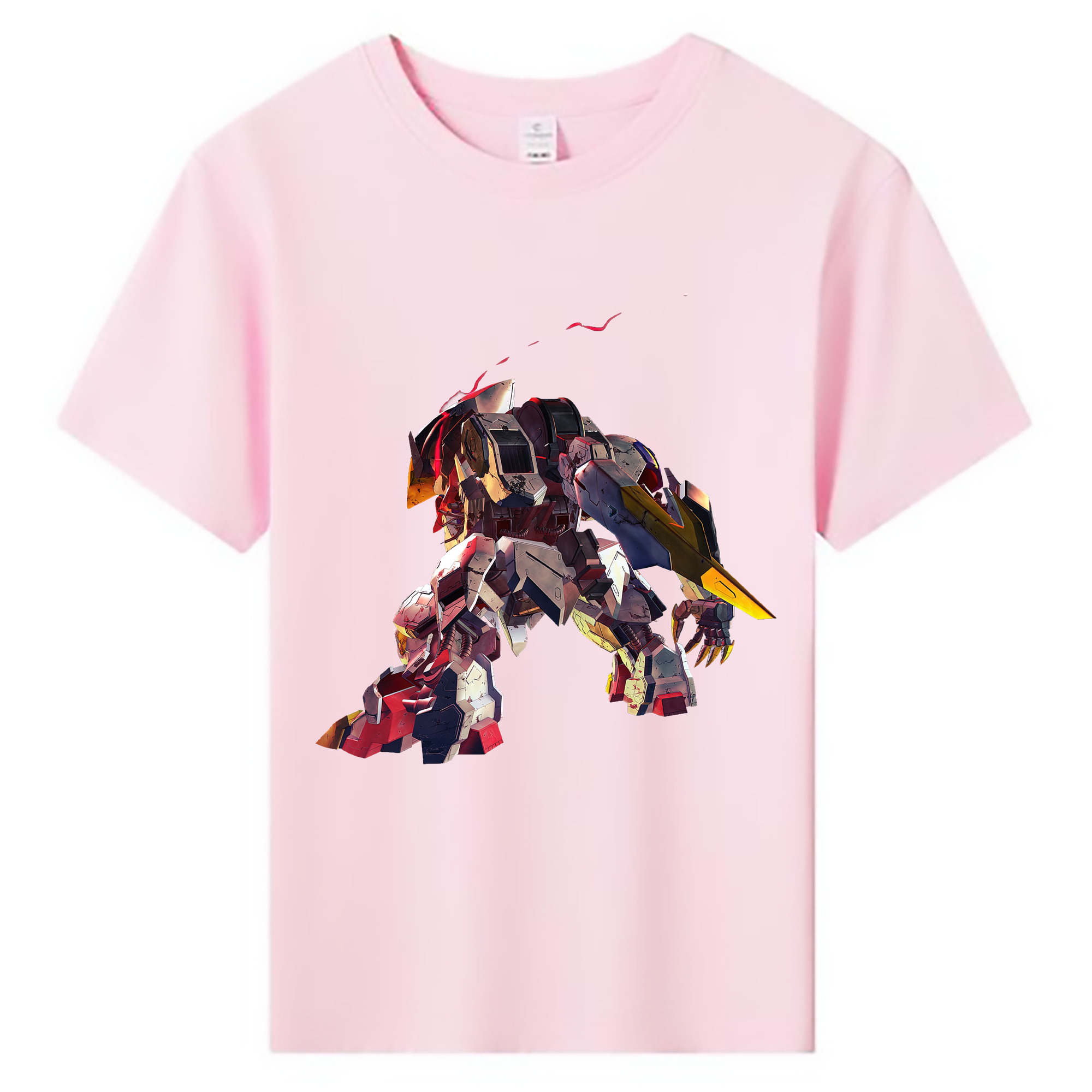 （画像用） 機動戦士ガンダム Mobile Suit Gundam 綿100％キッズTシャツ（フロントプリント）