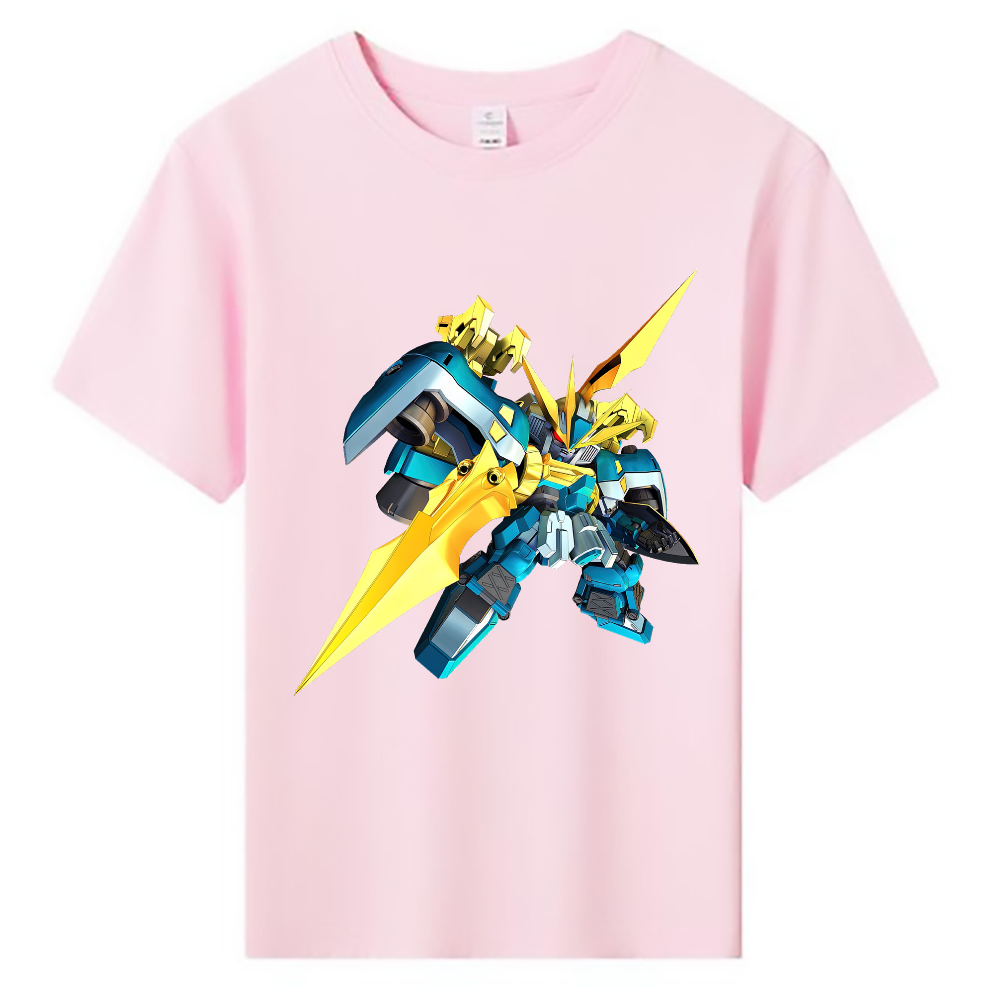 （画像用） 機動戦士ガンダム Mobile Suit Gundam 綿100％キッズTシャツ（フロントプリント）