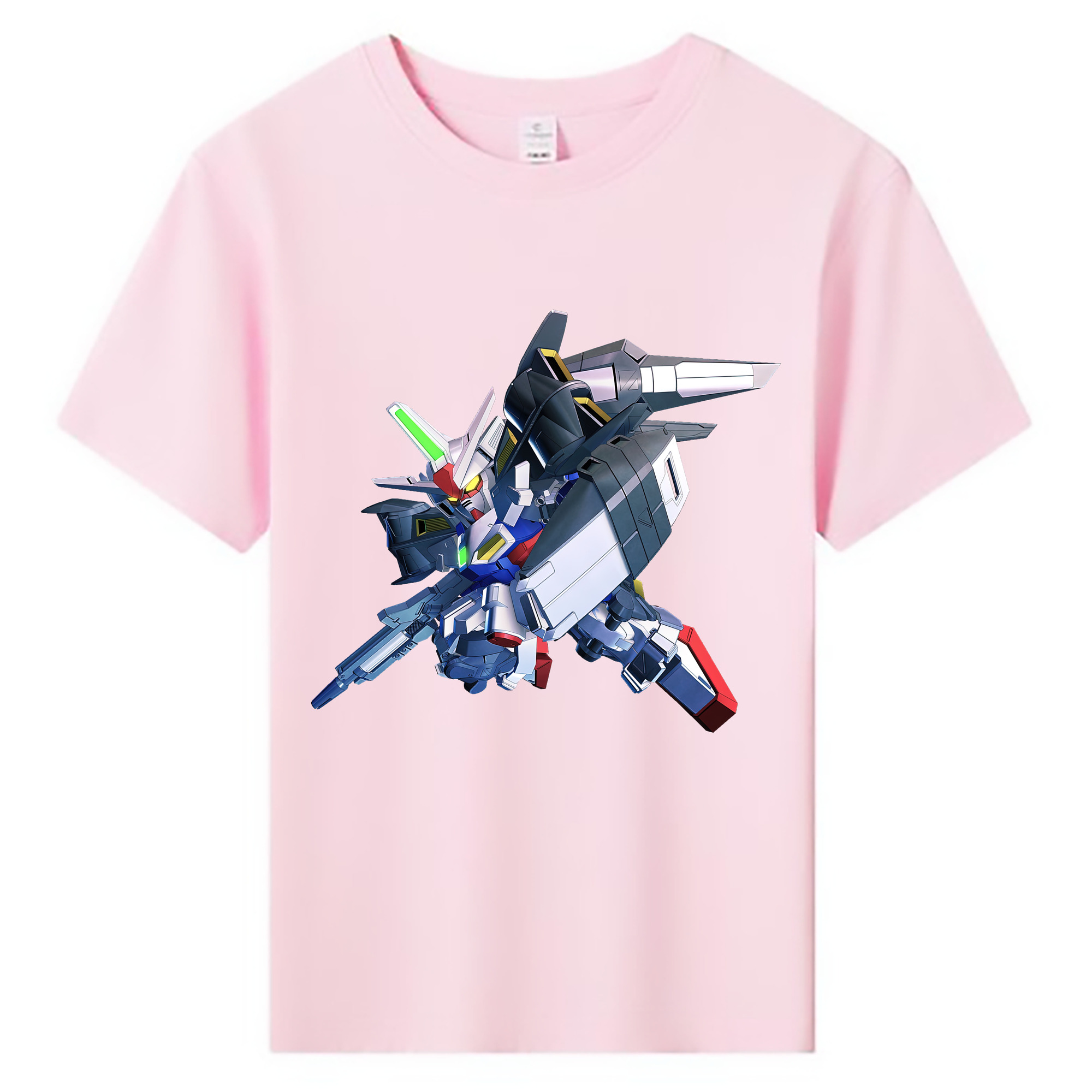 （画像用） 機動戦士ガンダム Mobile Suit Gundam 綿100％キッズTシャツ（フロントプリント）