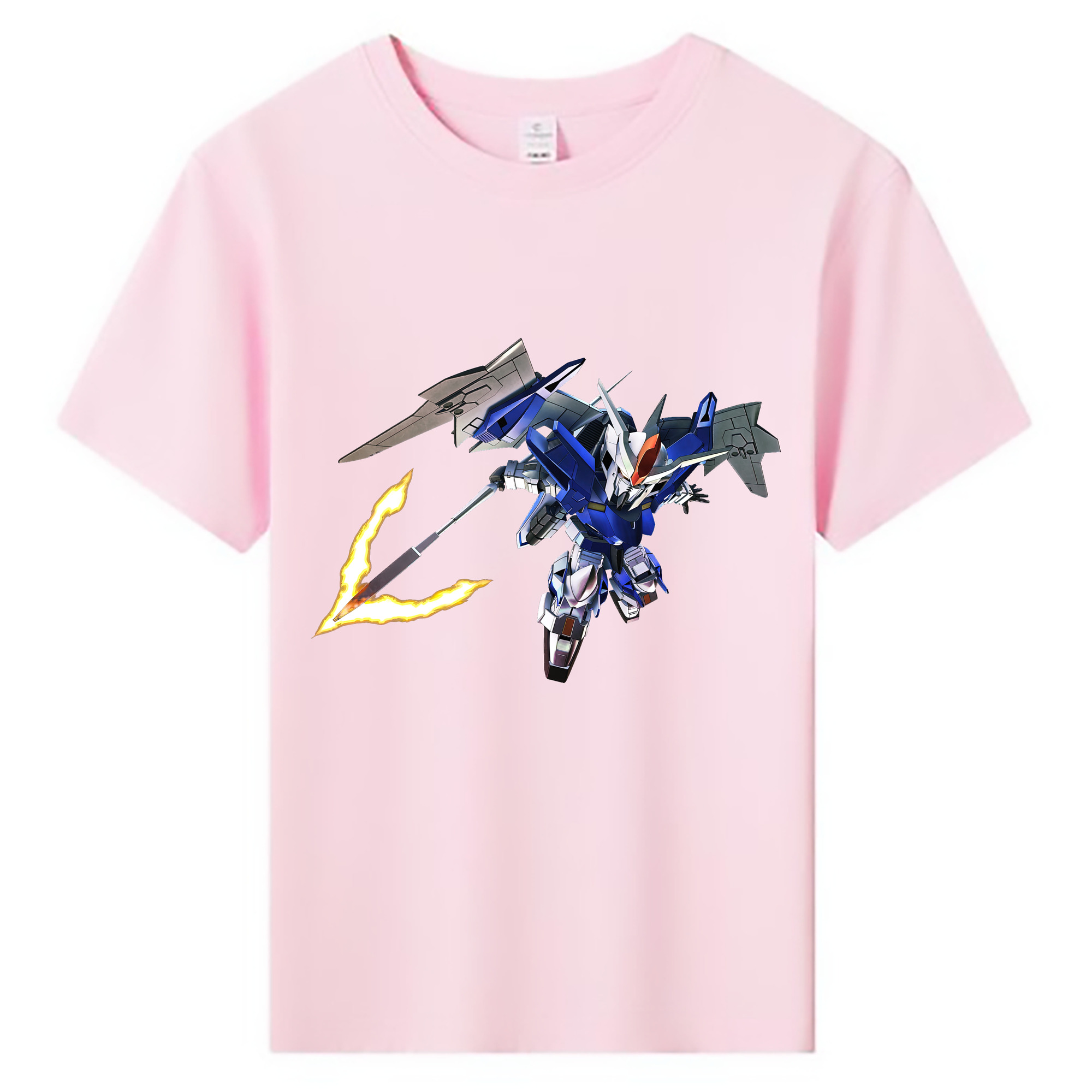 （画像用） 機動戦士ガンダム Mobile Suit Gundam 綿100％キッズTシャツ（フロントプリント）