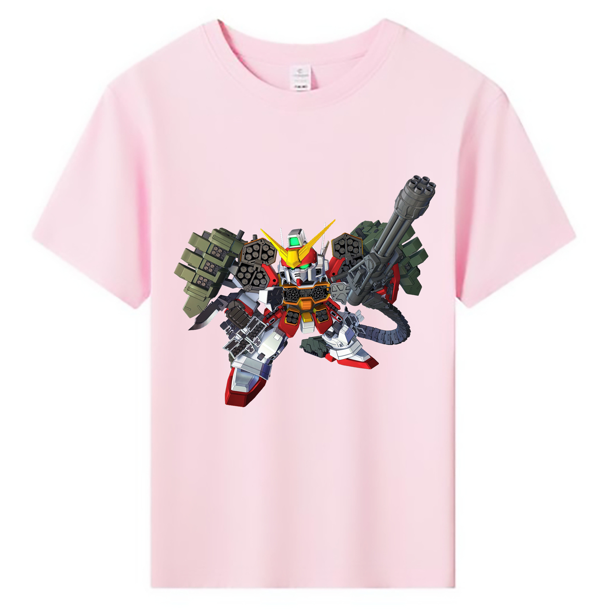 （画像用） 機動戦士ガンダム Mobile Suit Gundam 綿100％キッズTシャツ（フロントプリント）