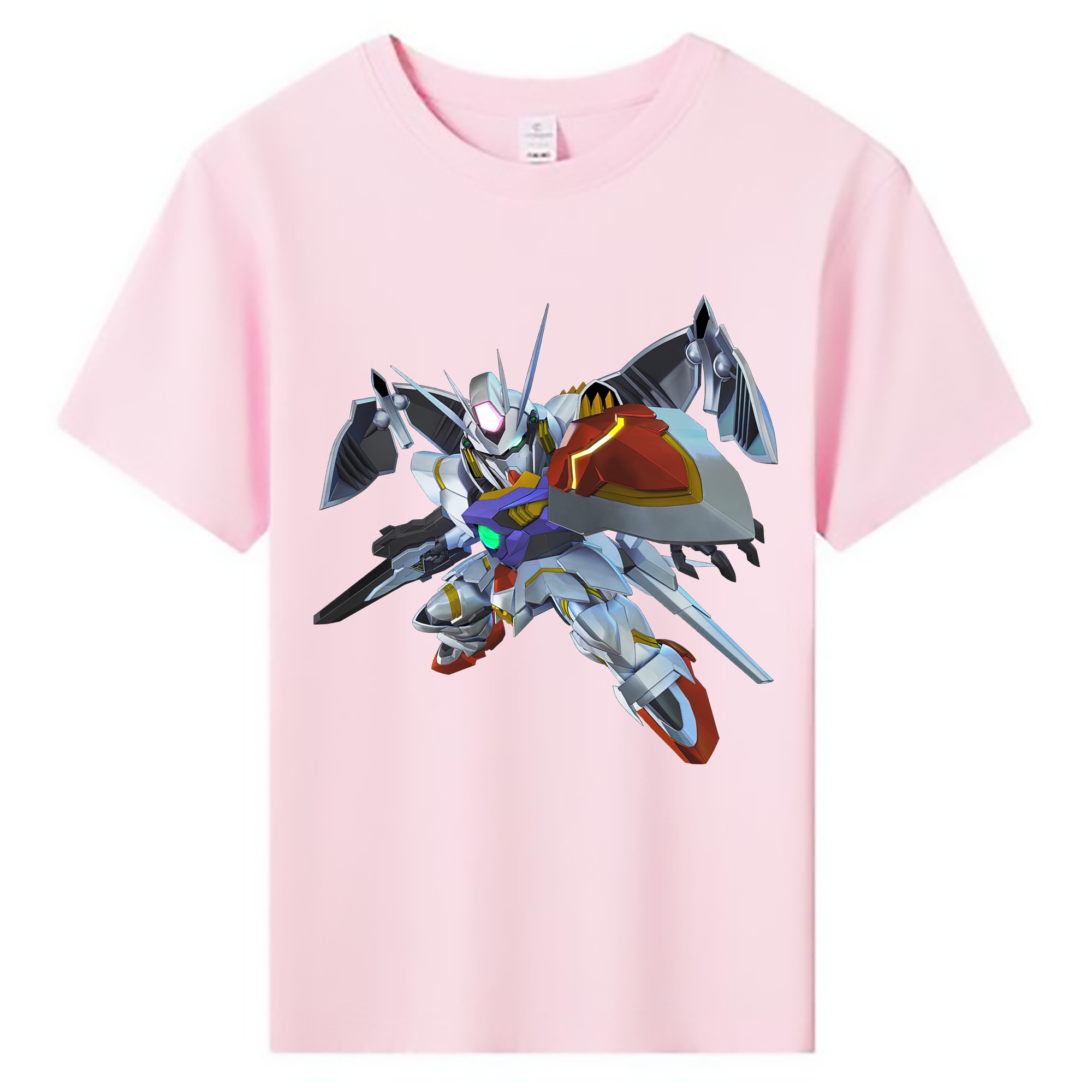 （画像用） 機動戦士ガンダム Mobile Suit Gundam 綿100％キッズTシャツ（フロントプリント）