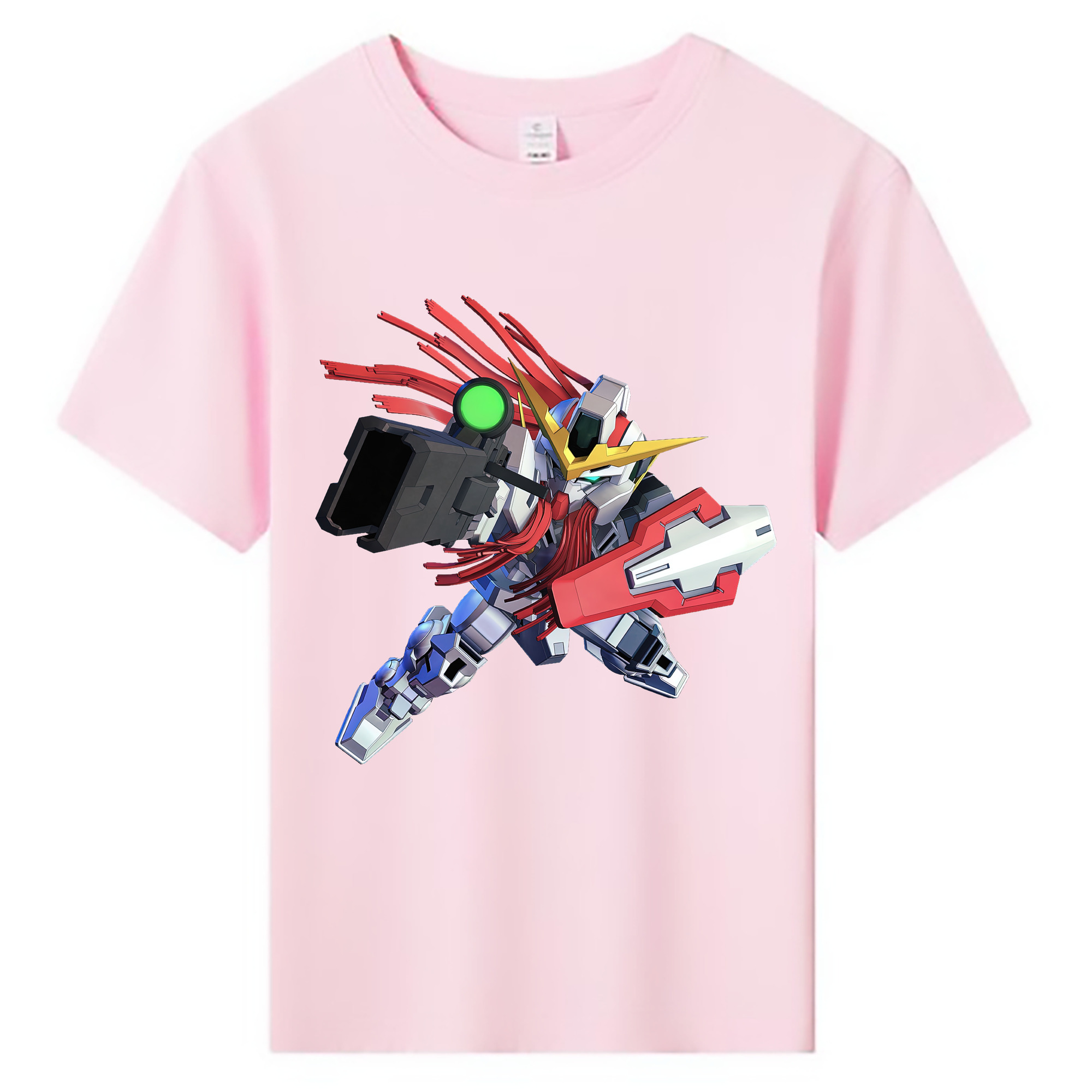 （画像用） 機動戦士ガンダム Mobile Suit Gundam 綿100％キッズTシャツ（フロントプリント）