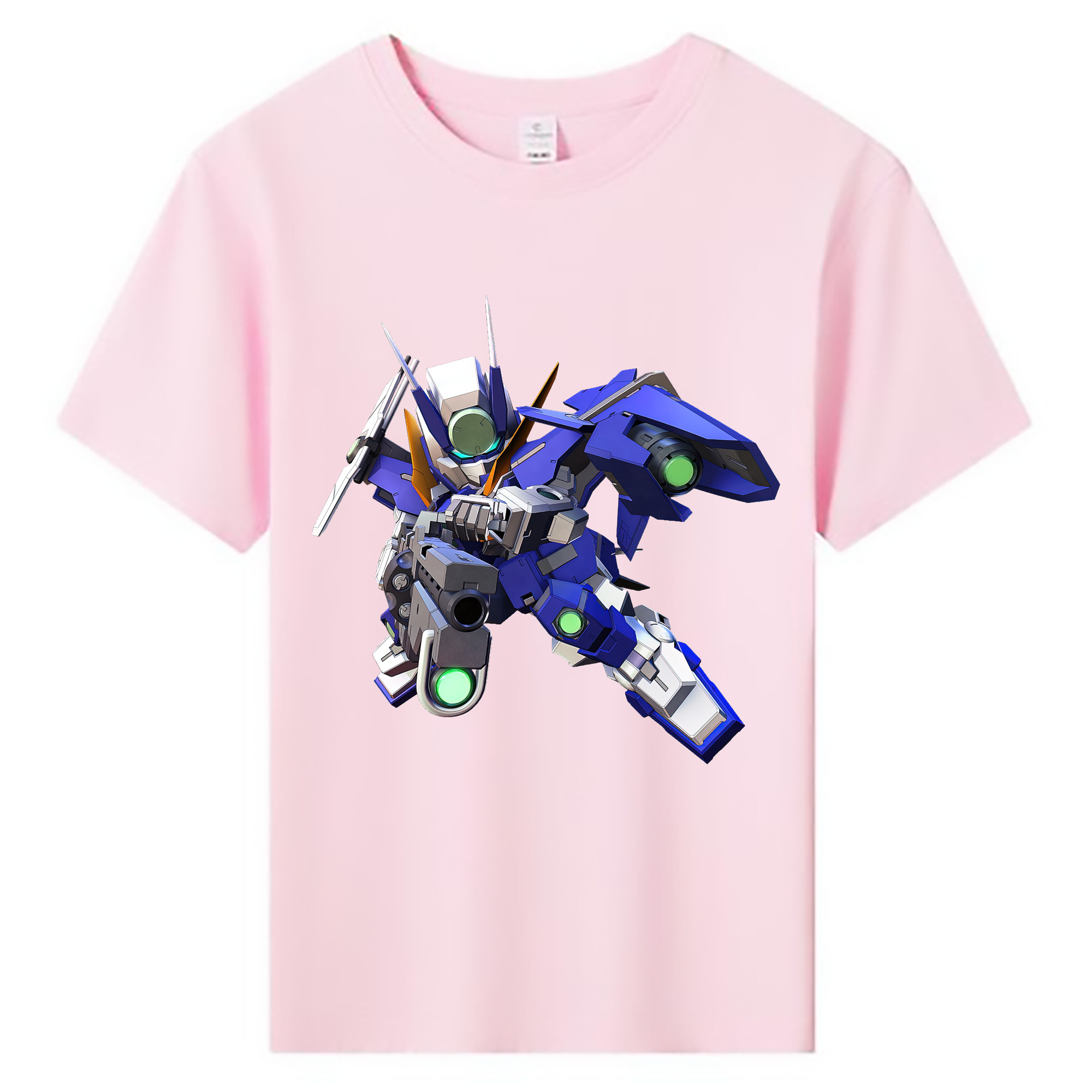 （画像用） 機動戦士ガンダム Mobile Suit Gundam 綿100％キッズTシャツ（フロントプリント）