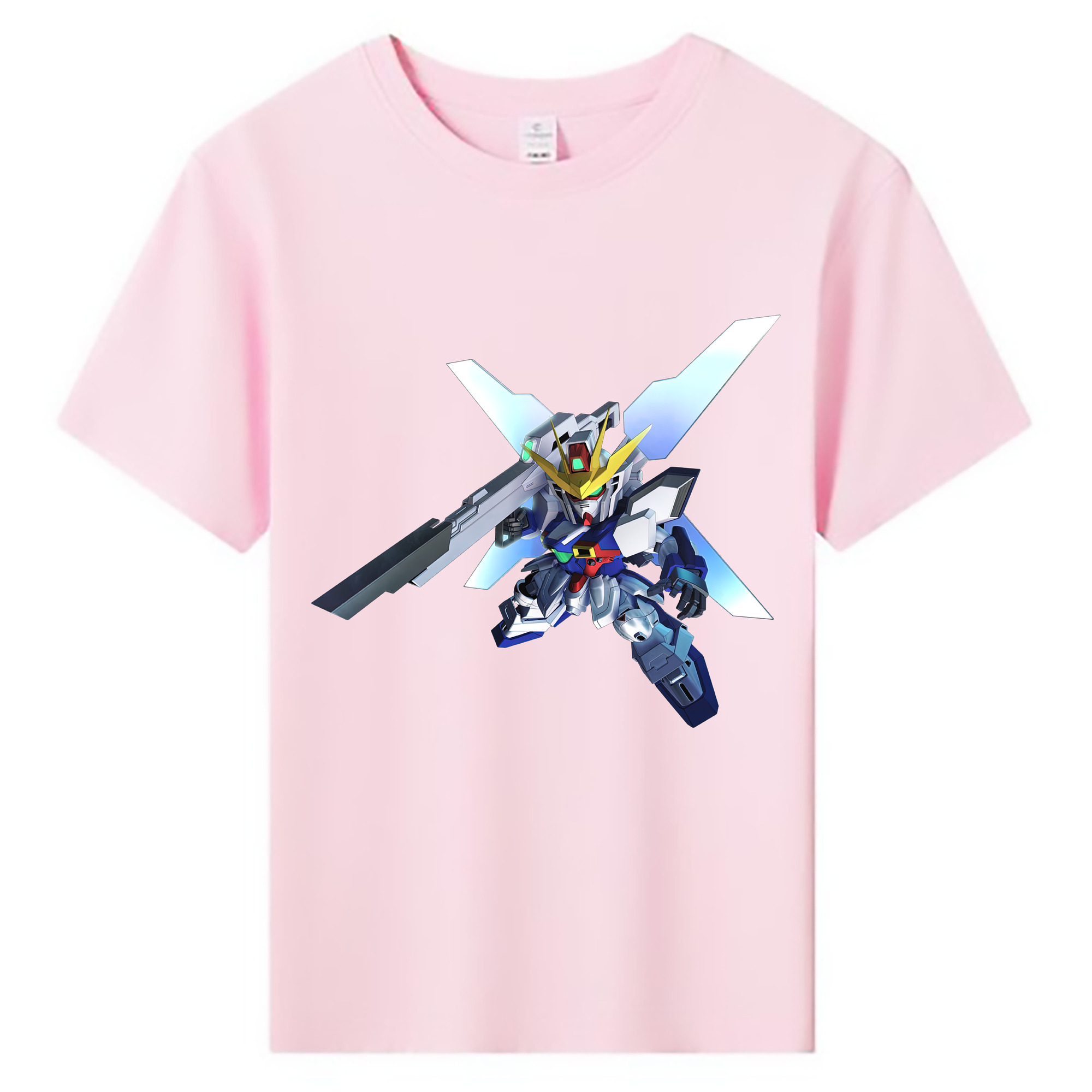 （画像用） 機動戦士ガンダム Mobile Suit Gundam 綿100％キッズTシャツ（フロントプリント）