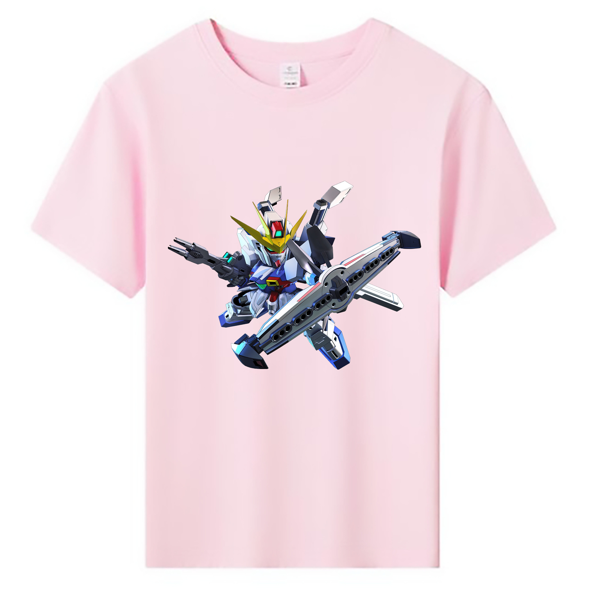 （画像用） 機動戦士ガンダム Mobile Suit Gundam 綿100％キッズTシャツ（フロントプリント）