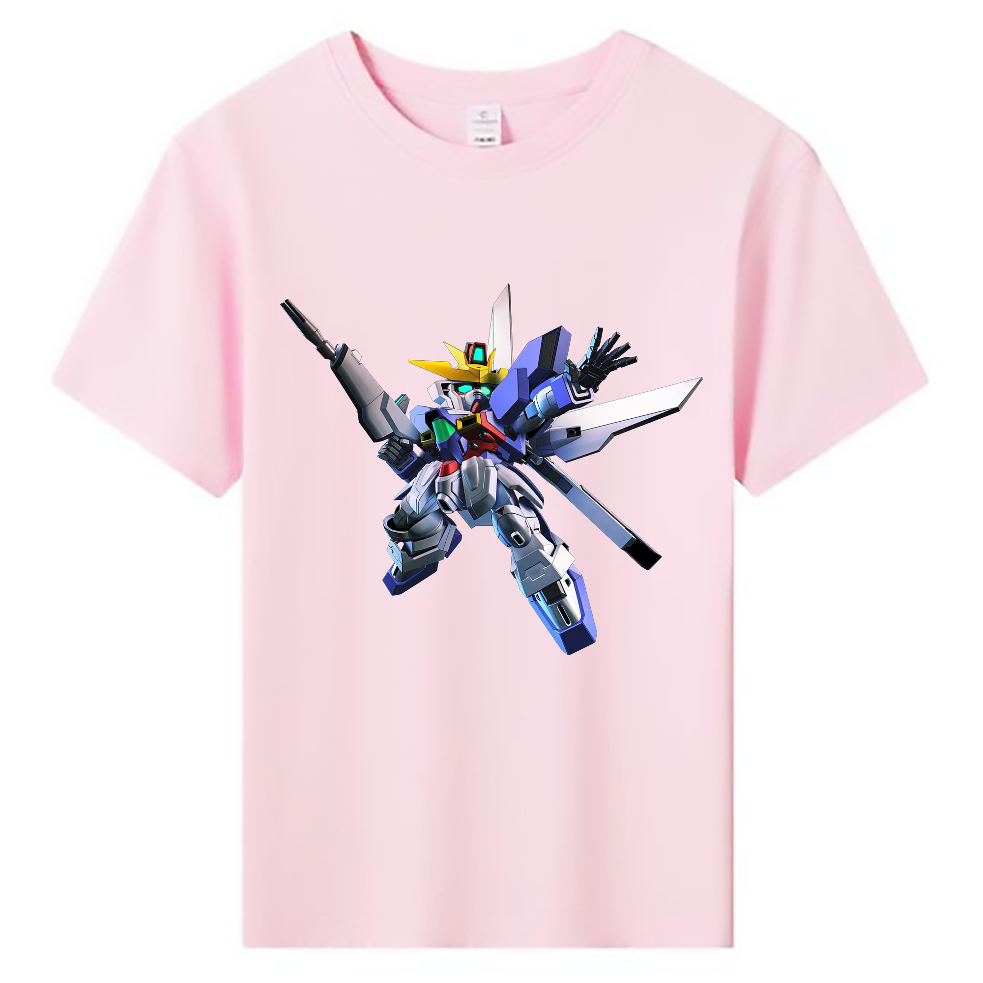 （画像用） 機動戦士ガンダム Mobile Suit Gundam 綿100％キッズTシャツ（フロントプリント）