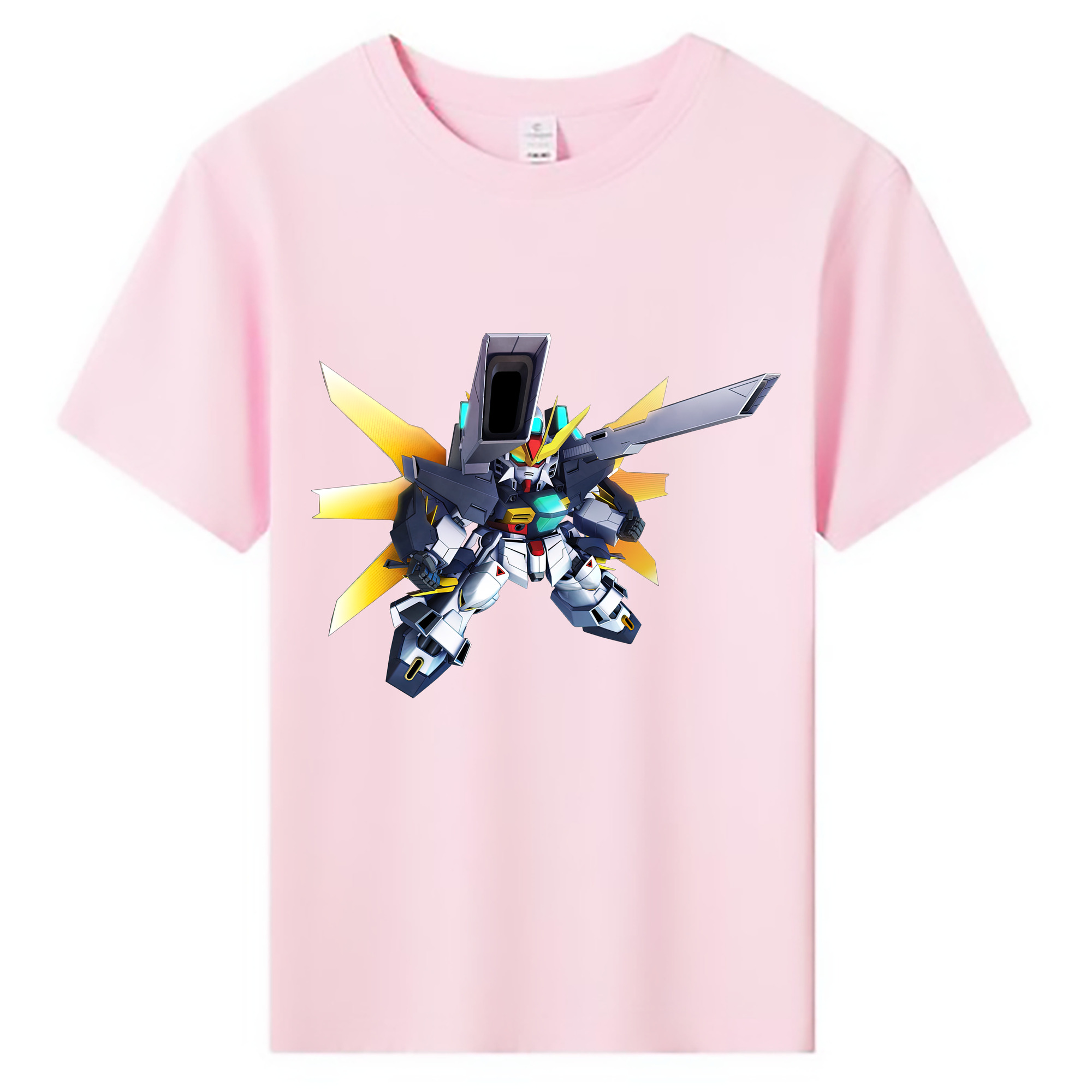 （画像用） 機動戦士ガンダム Mobile Suit Gundam 綿100％キッズTシャツ（フロントプリント）