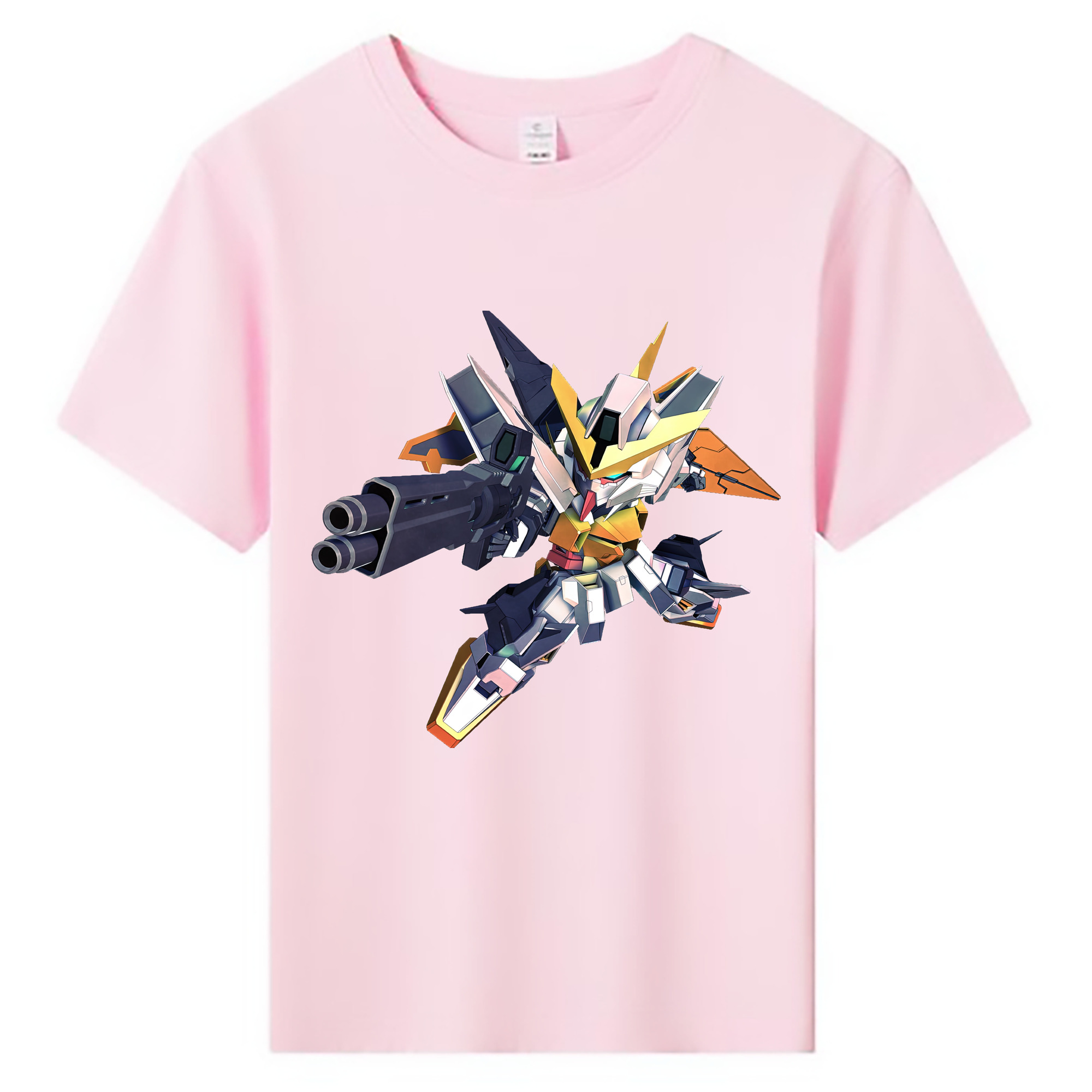 （画像用） 機動戦士ガンダム Mobile Suit Gundam 綿100％キッズTシャツ（フロントプリント）