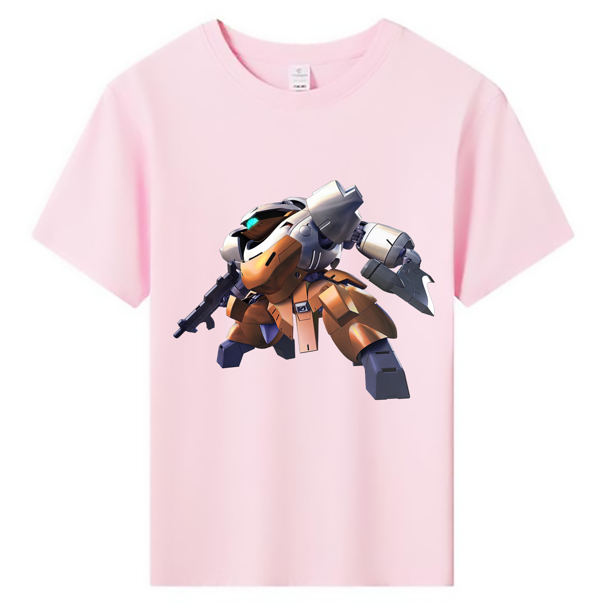 （画像用） 機動戦士ガンダム Mobile Suit Gundam 綿100％キッズTシャツ（フロントプリント）