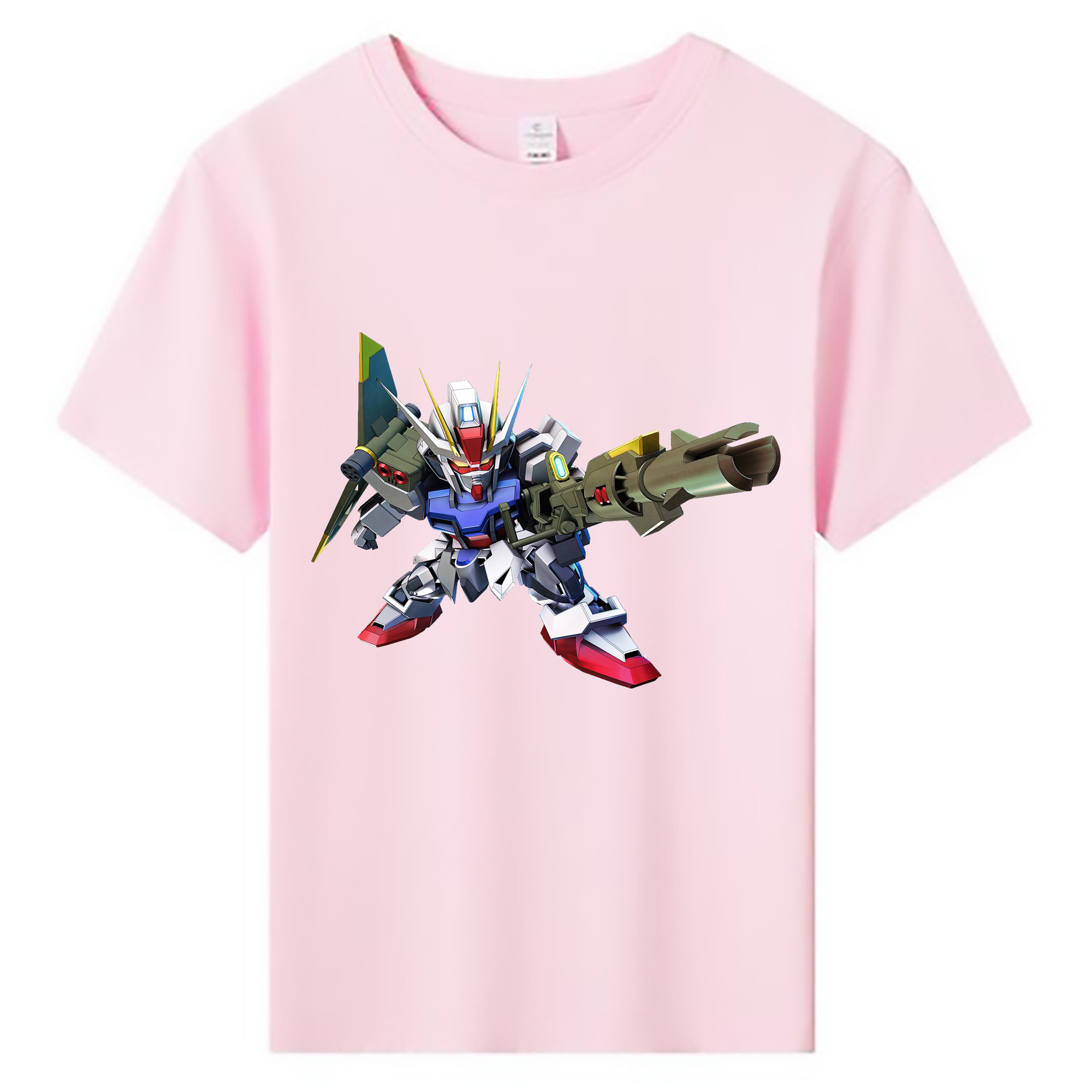 （画像用） 機動戦士ガンダム Mobile Suit Gundam 綿100％キッズTシャツ（フロントプリント）