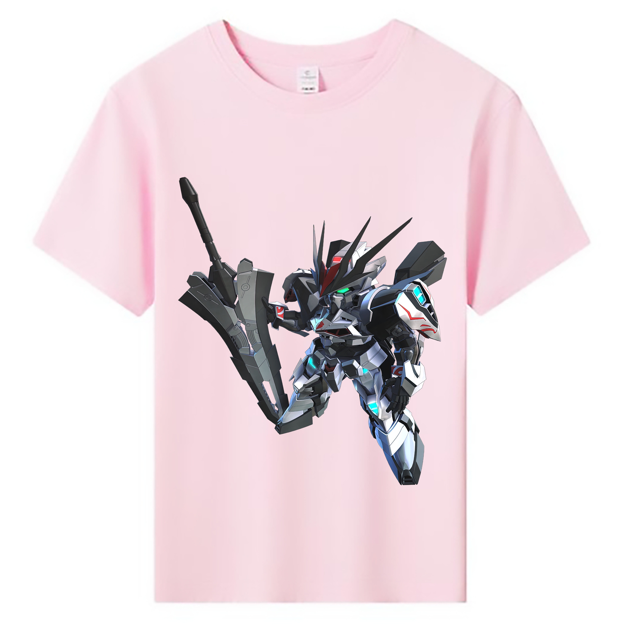 （画像用） 機動戦士ガンダム Mobile Suit Gundam 綿100％キッズTシャツ（フロントプリント）