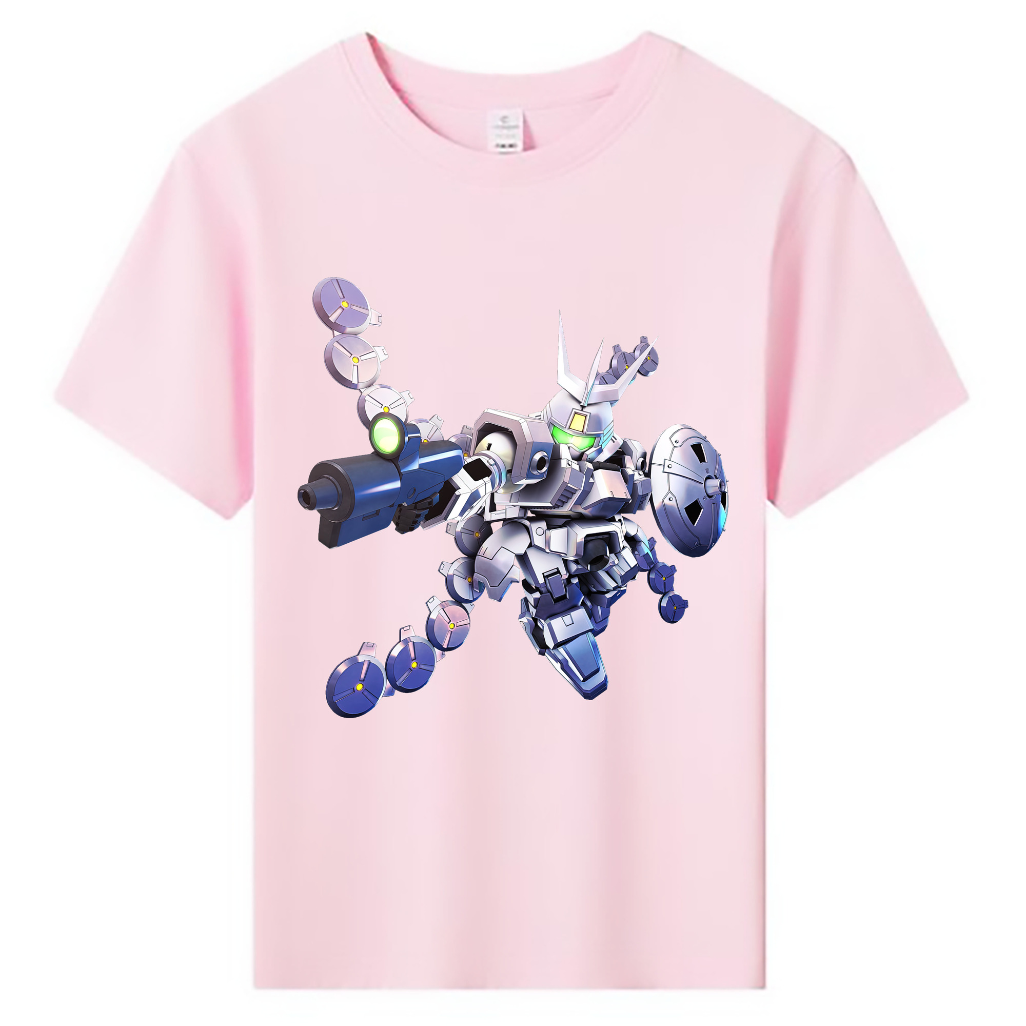 （画像用） 機動戦士ガンダム Mobile Suit Gundam 綿100％キッズTシャツ（フロントプリント）