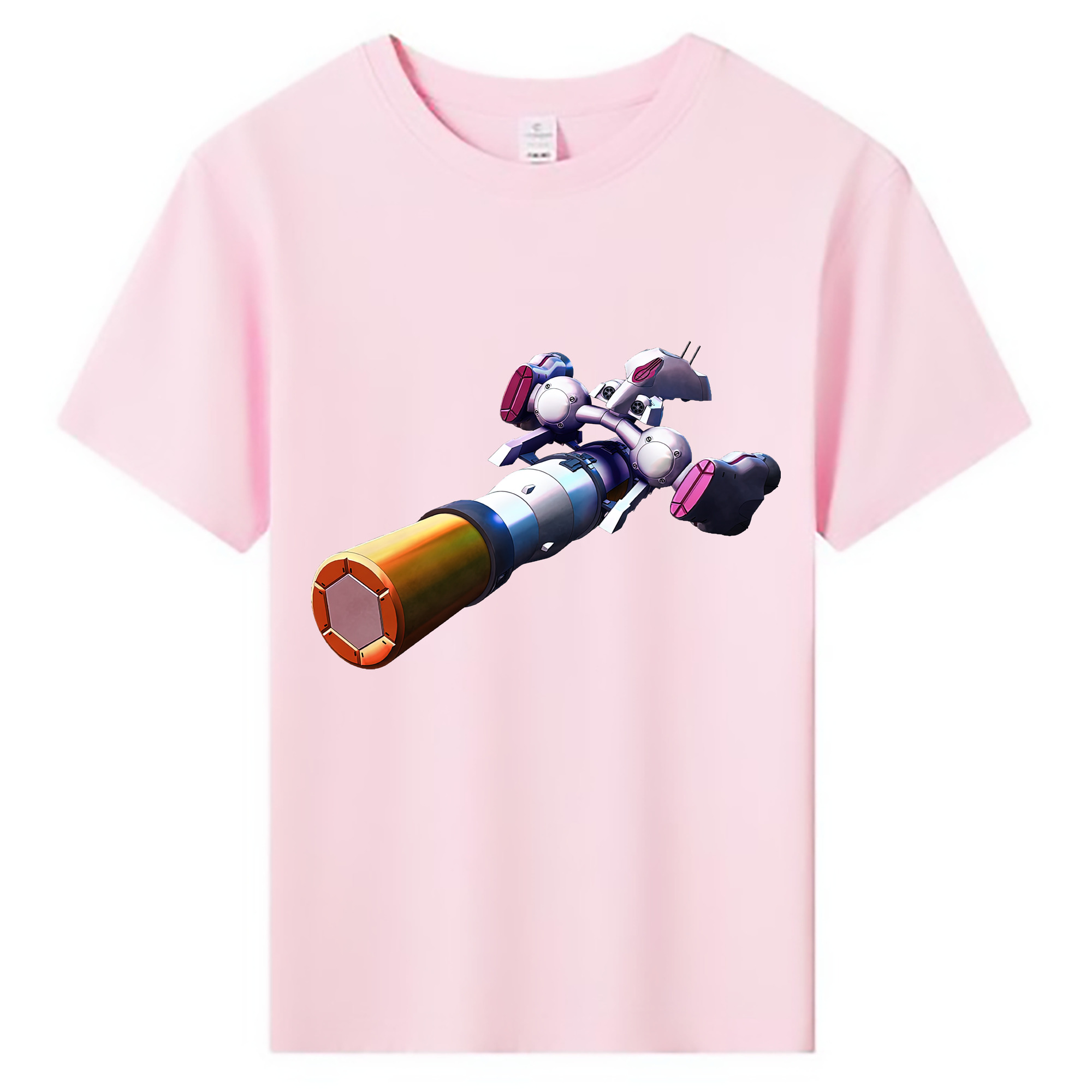 （画像用） 機動戦士ガンダム Mobile Suit Gundam 綿100％キッズTシャツ（フロントプリント）
