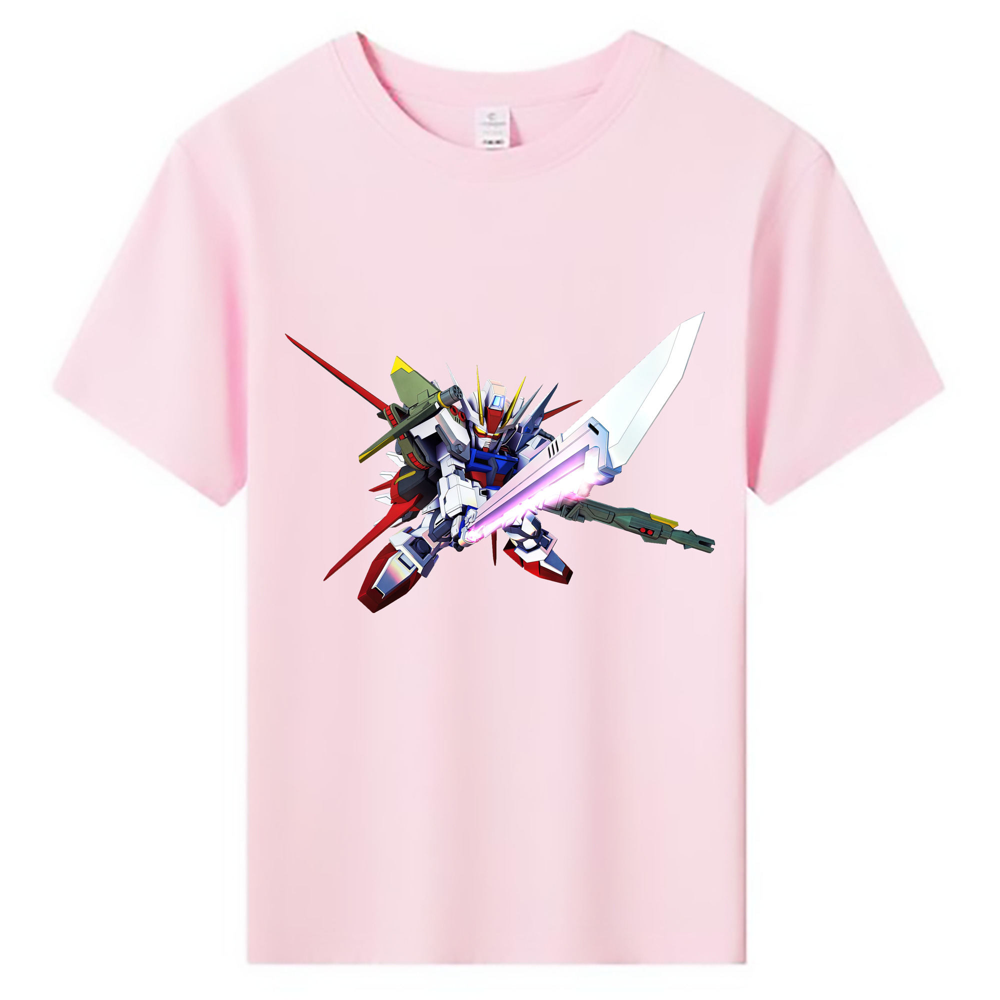 （画像用） 機動戦士ガンダム Mobile Suit Gundam 綿100％キッズTシャツ（フロントプリント）