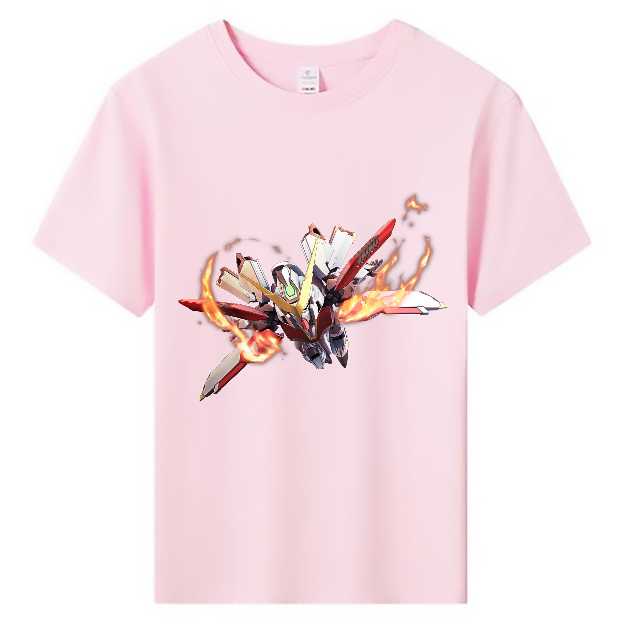 （画像用） 機動戦士ガンダム Mobile Suit Gundam 綿100％キッズTシャツ（フロントプリント）