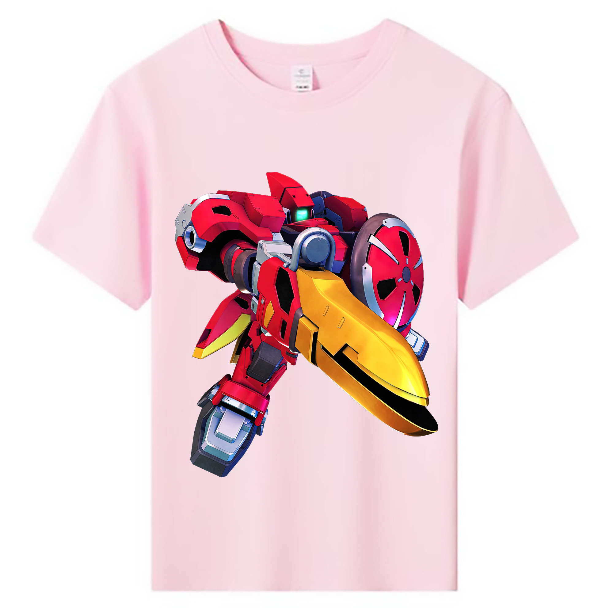 （画像用） 機動戦士ガンダム Mobile Suit Gundam 綿100％キッズTシャツ（フロントプリント）