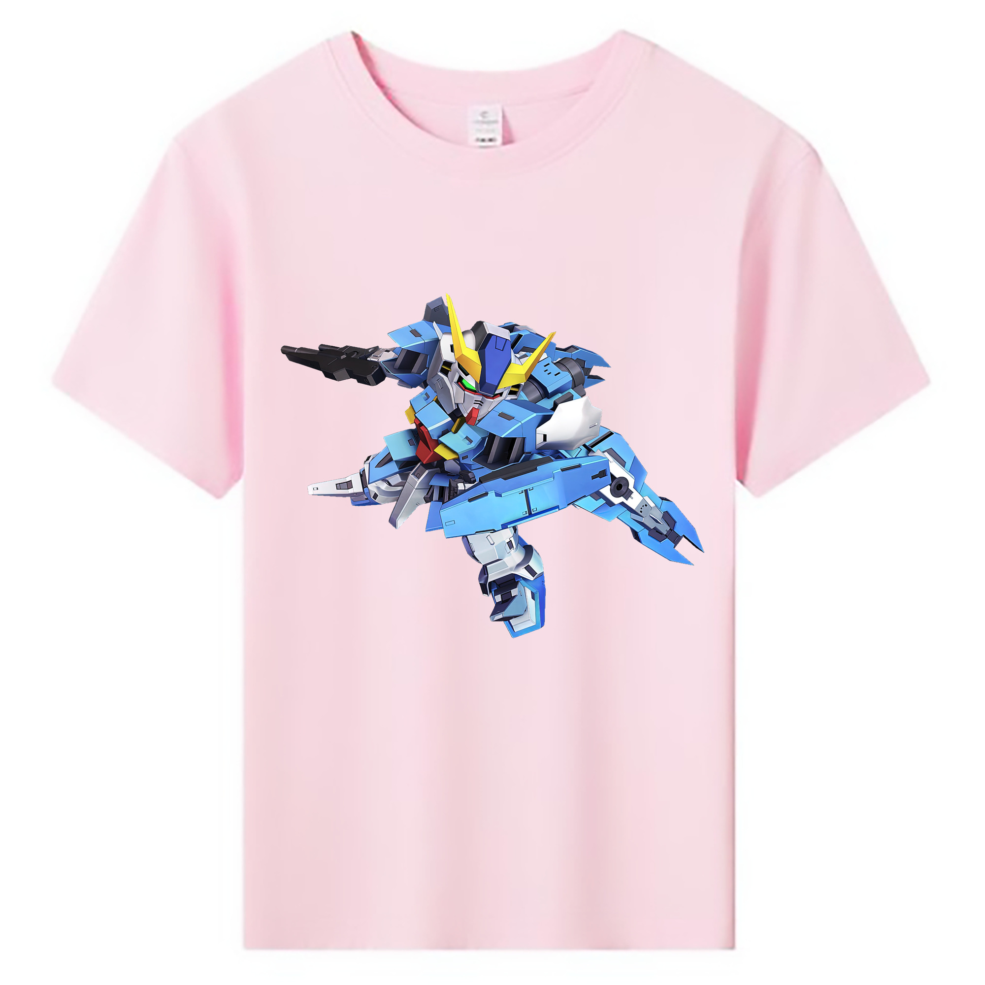 （画像用） 機動戦士ガンダム Mobile Suit Gundam 綿100％キッズTシャツ（フロントプリント）