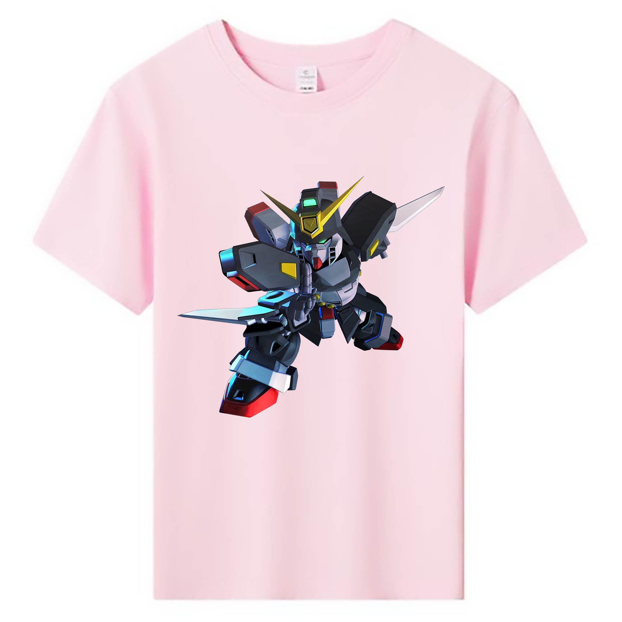 （画像用） 機動戦士ガンダム Mobile Suit Gundam 綿100％キッズTシャツ（フロントプリント）