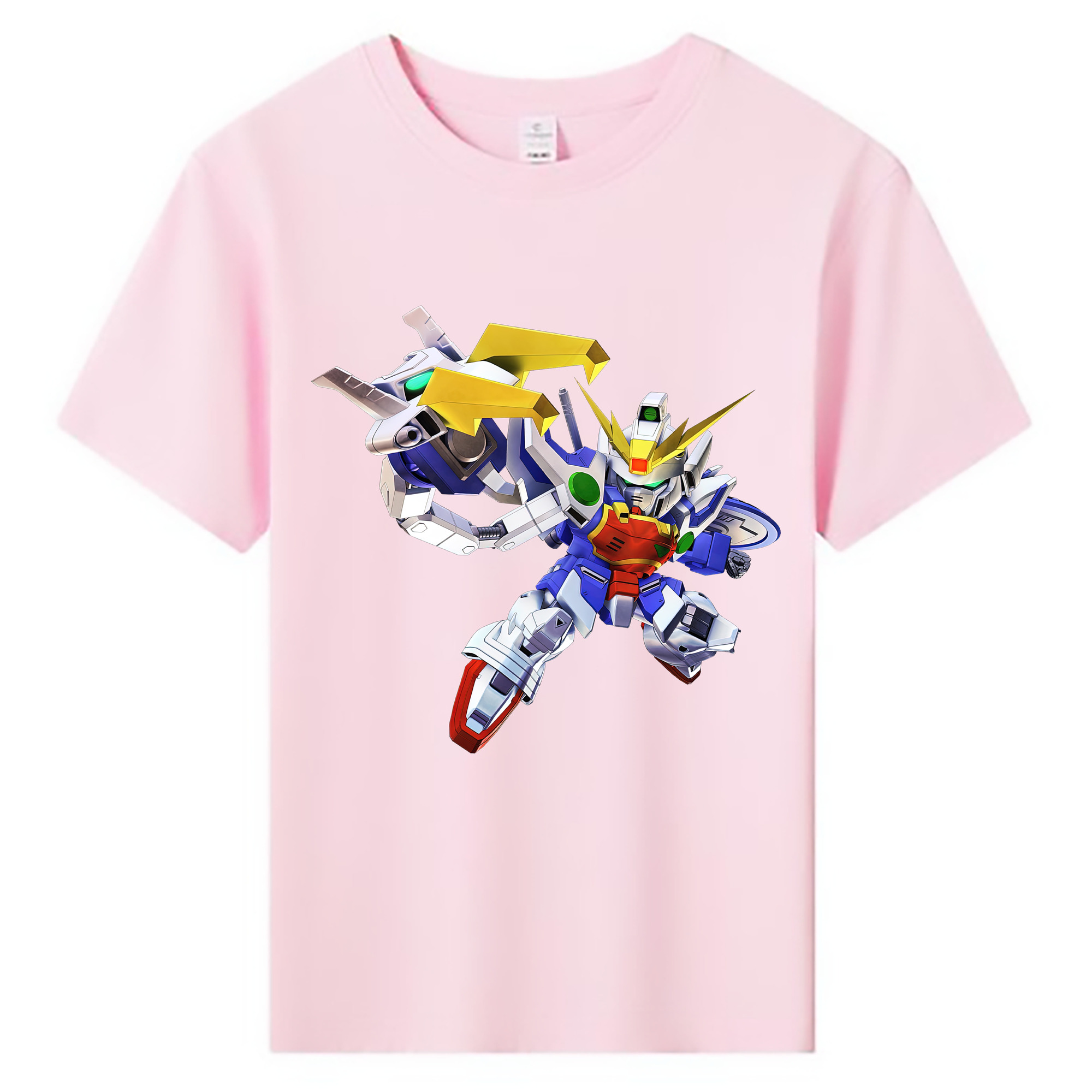 （画像用） 機動戦士ガンダム Mobile Suit Gundam 綿100％キッズTシャツ（フロントプリント）