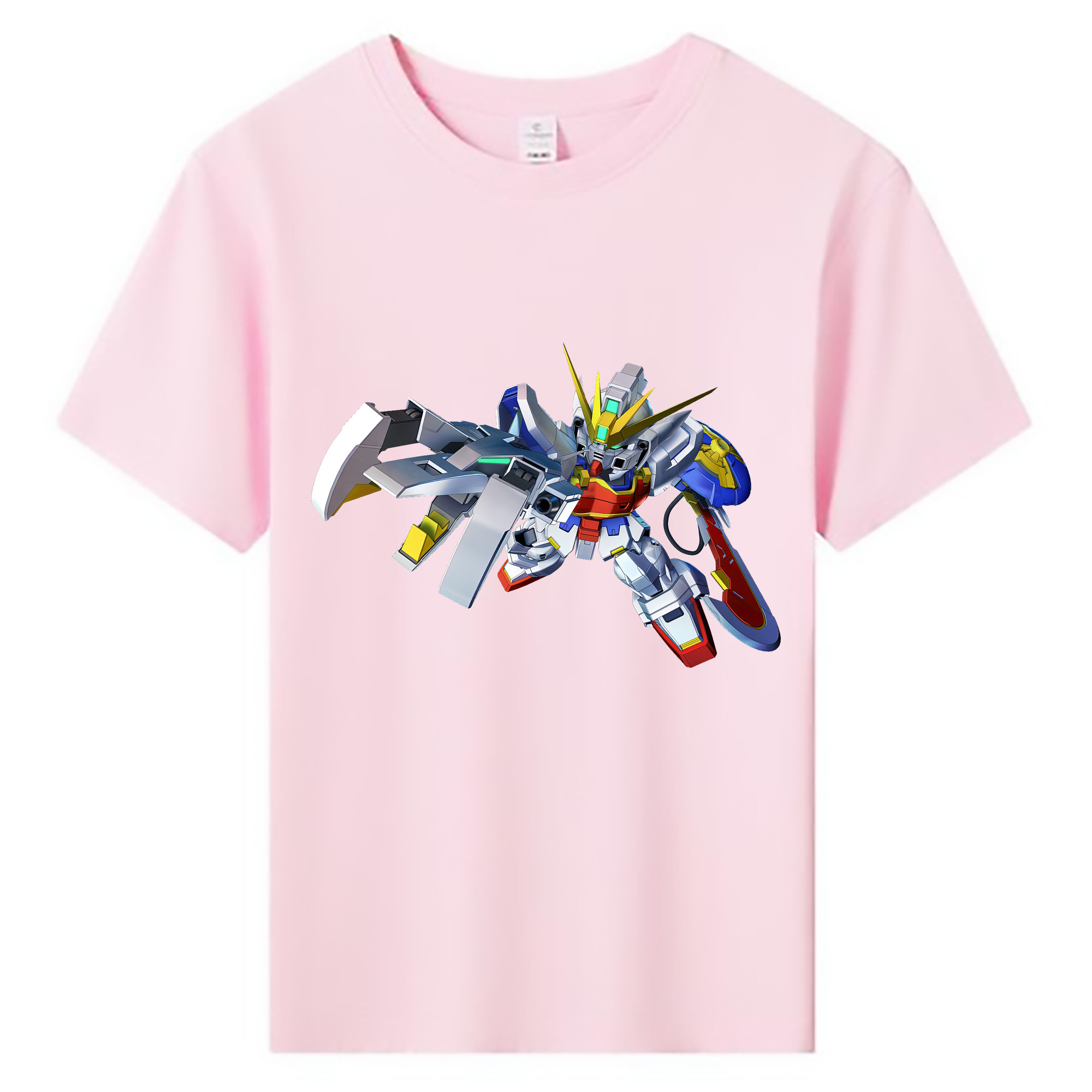 （画像用） 機動戦士ガンダム Mobile Suit Gundam 綿100％キッズTシャツ（フロントプリント）