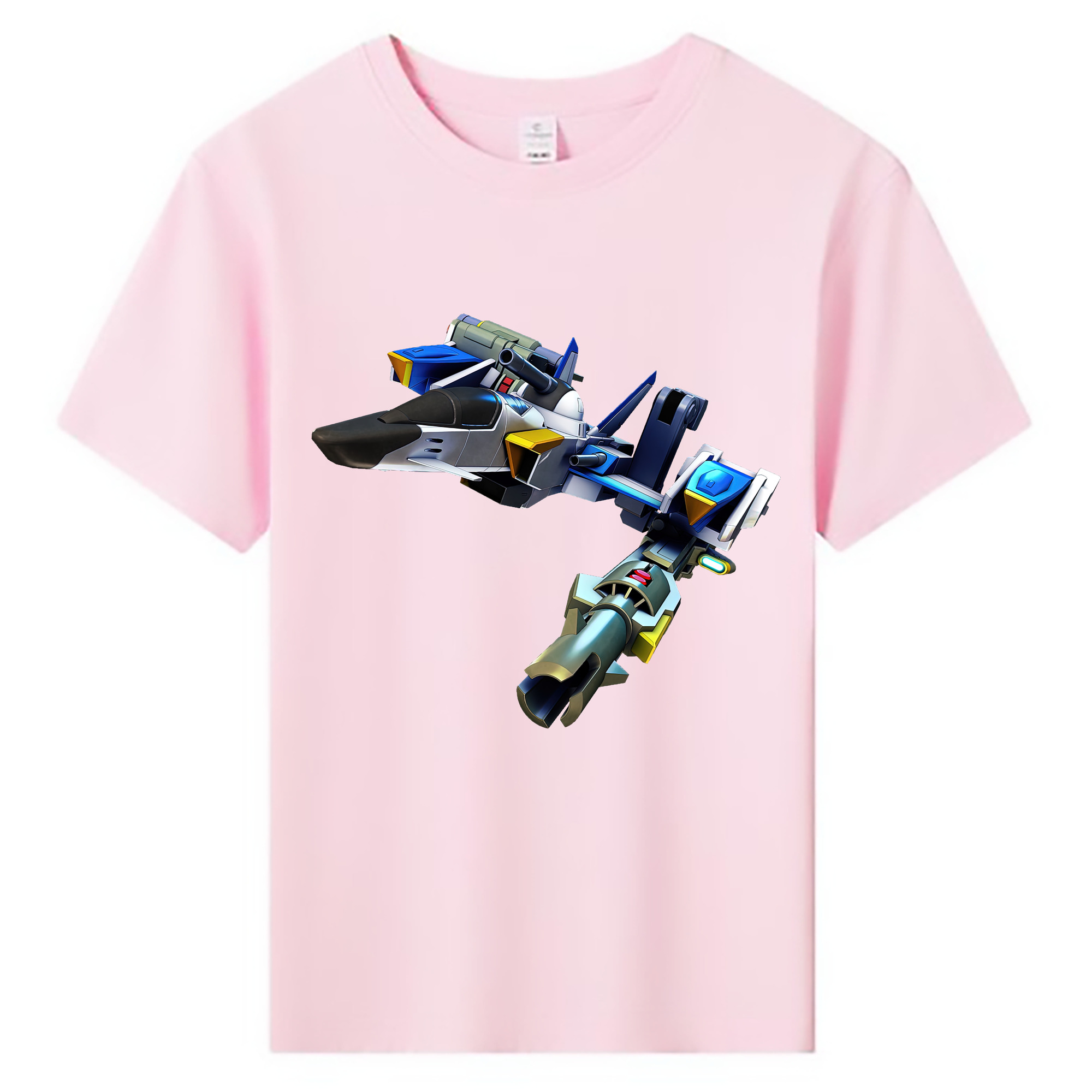 （画像用） 機動戦士ガンダム Mobile Suit Gundam 綿100％キッズTシャツ（フロントプリント）