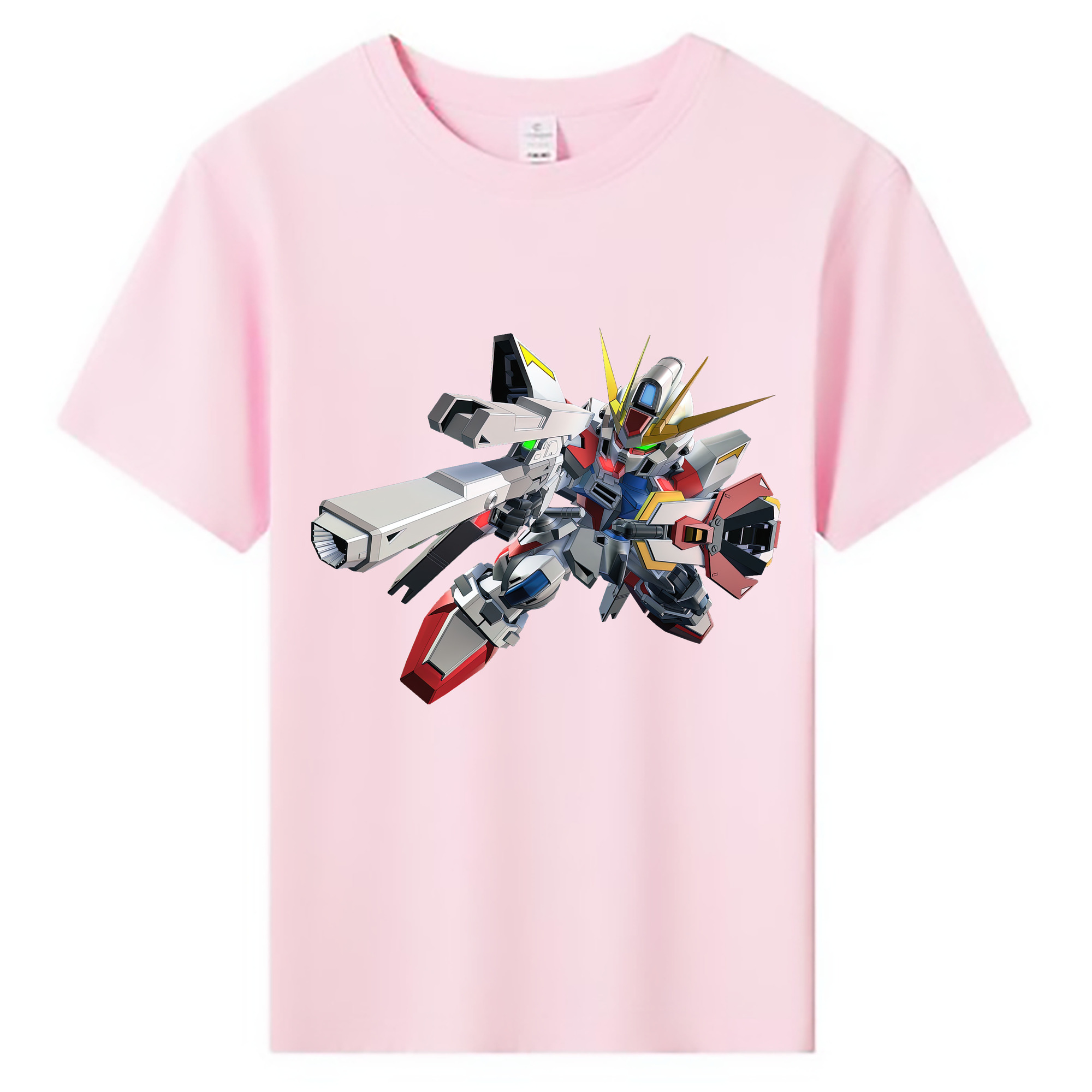（画像用） 機動戦士ガンダム Mobile Suit Gundam 綿100％キッズTシャツ（フロントプリント）