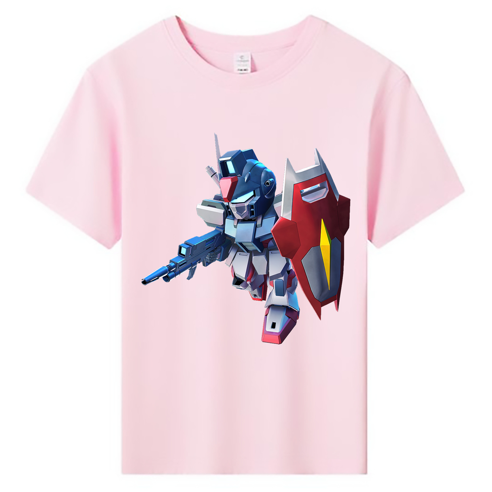 （画像用） 機動戦士ガンダム Mobile Suit Gundam 綿100％キッズTシャツ（フロントプリント）
