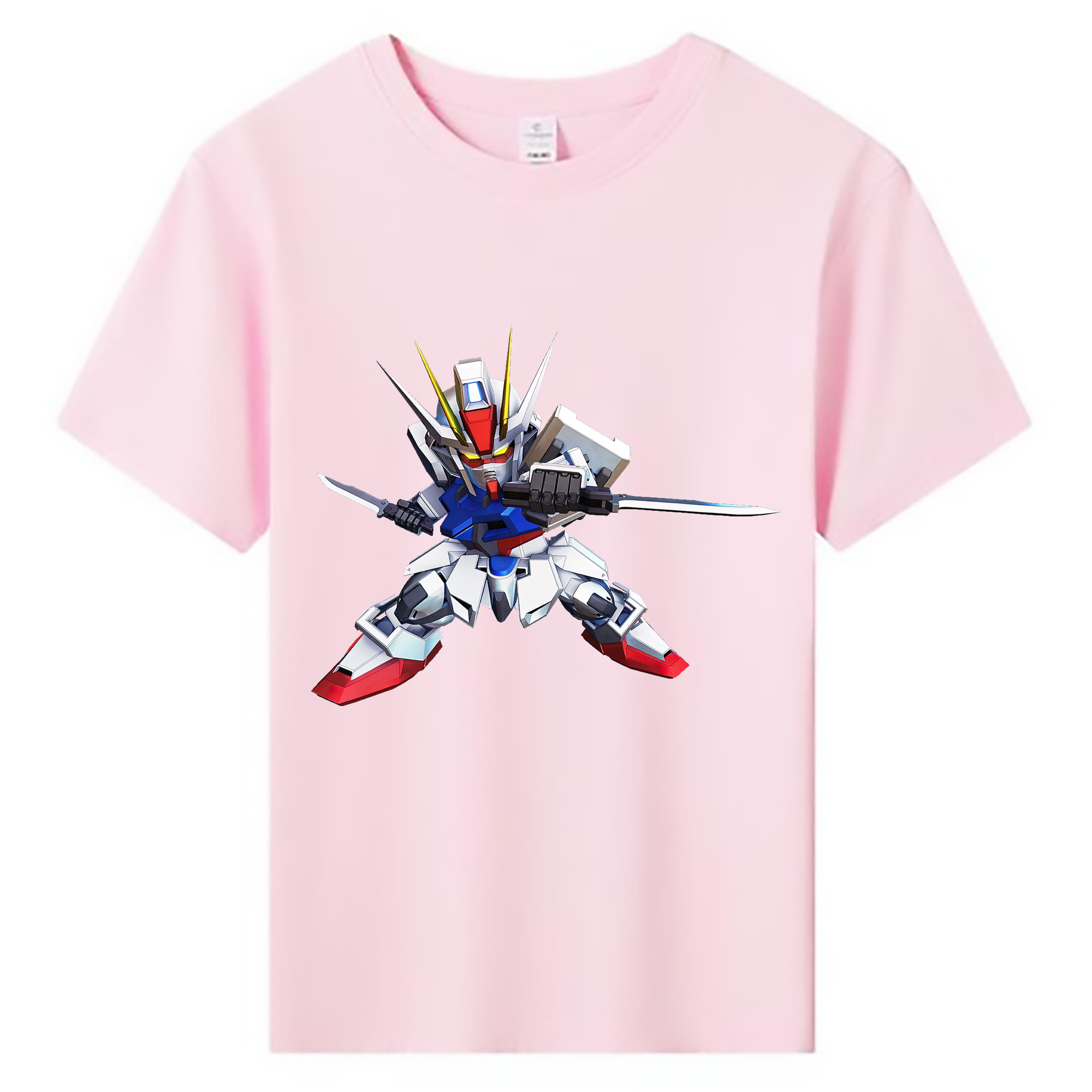（画像用） 機動戦士ガンダム Mobile Suit Gundam 綿100％キッズTシャツ（フロントプリント）