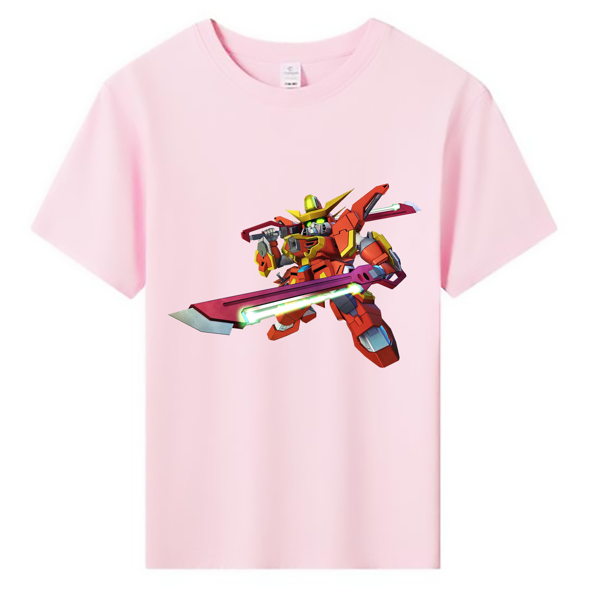 （画像用） 機動戦士ガンダム Mobile Suit Gundam 綿100％キッズTシャツ（フロントプリント）
