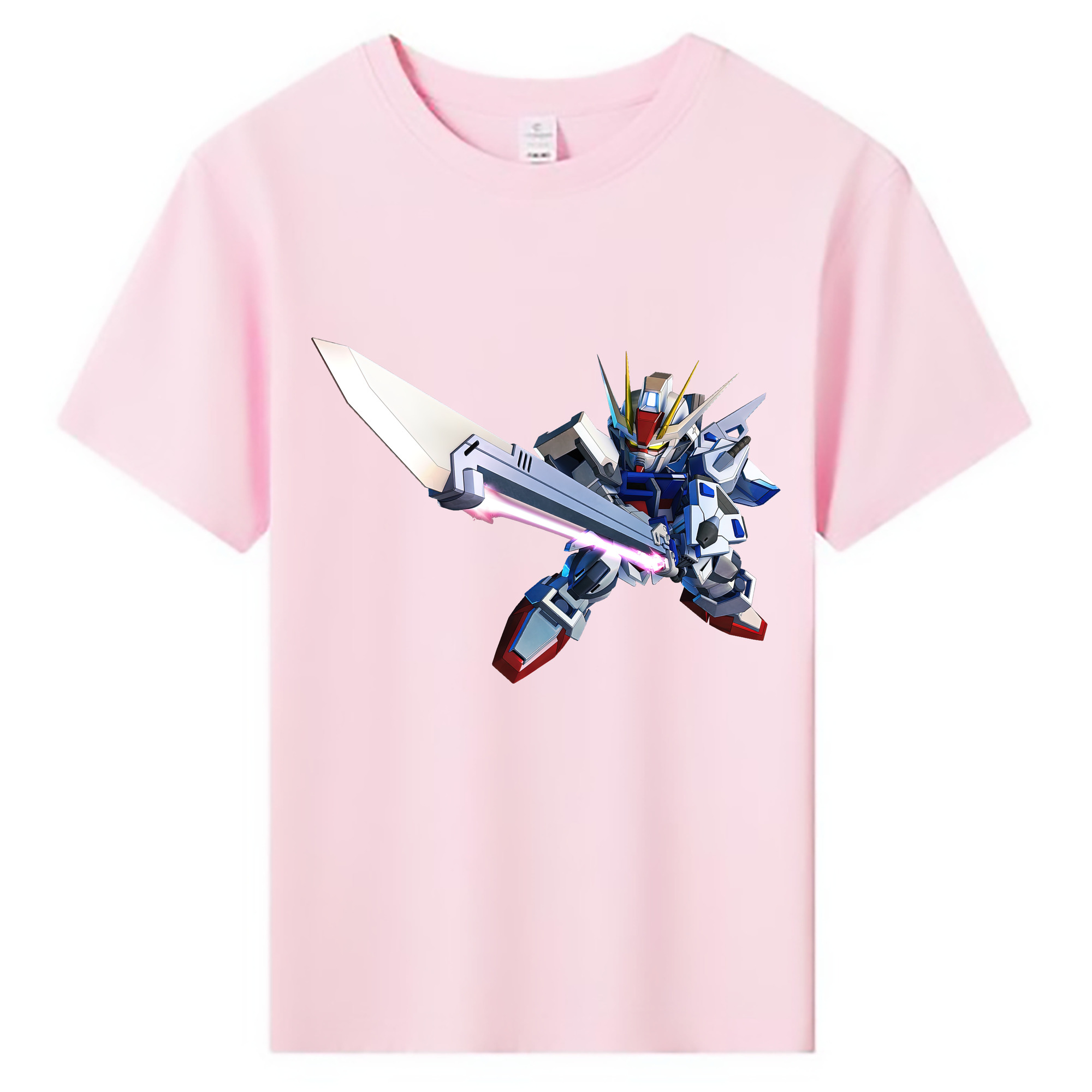 （画像用） 機動戦士ガンダム Mobile Suit Gundam 綿100％キッズTシャツ（フロントプリント）