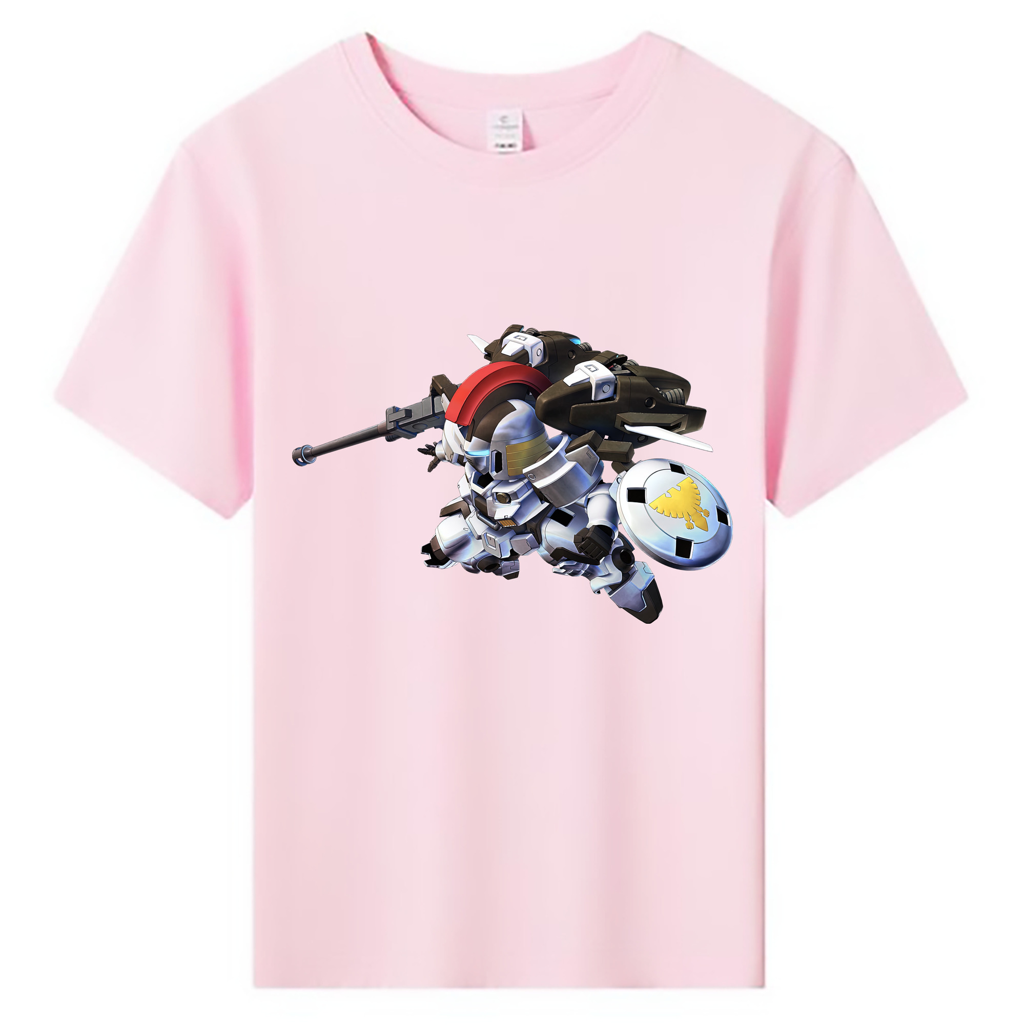 （画像用） 機動戦士ガンダム Mobile Suit Gundam 綿100％キッズTシャツ（フロントプリント）