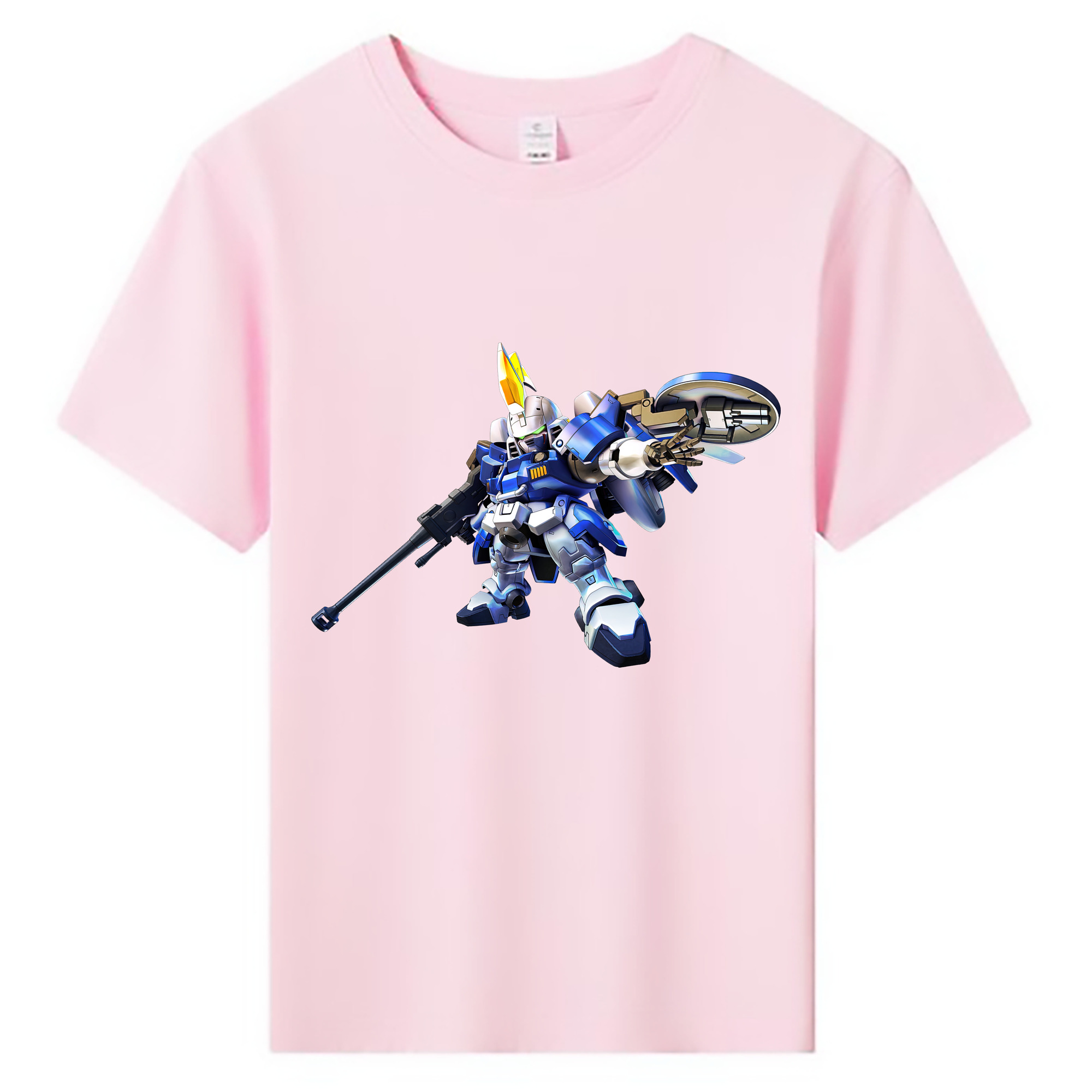 （画像用） 機動戦士ガンダム Mobile Suit Gundam 綿100％キッズTシャツ（フロントプリント）