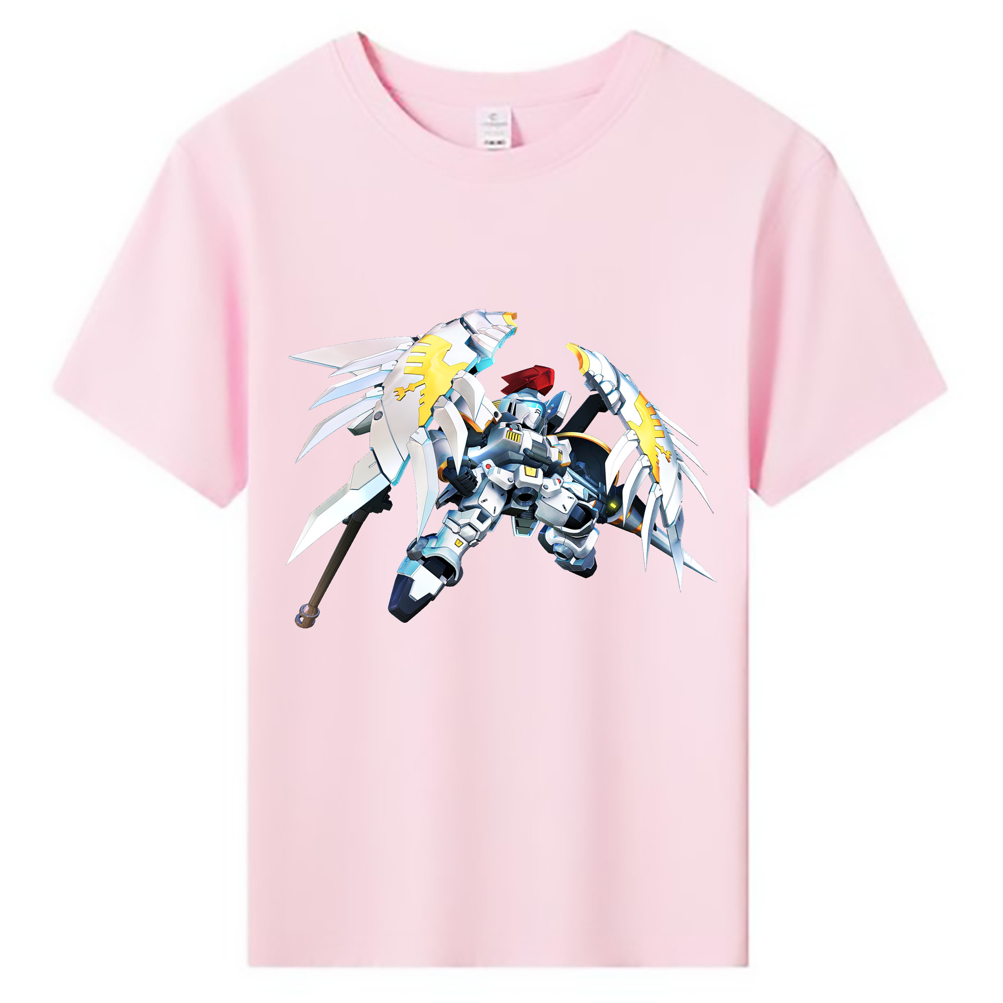 （画像用） 機動戦士ガンダム Mobile Suit Gundam 綿100％キッズTシャツ（フロントプリント）