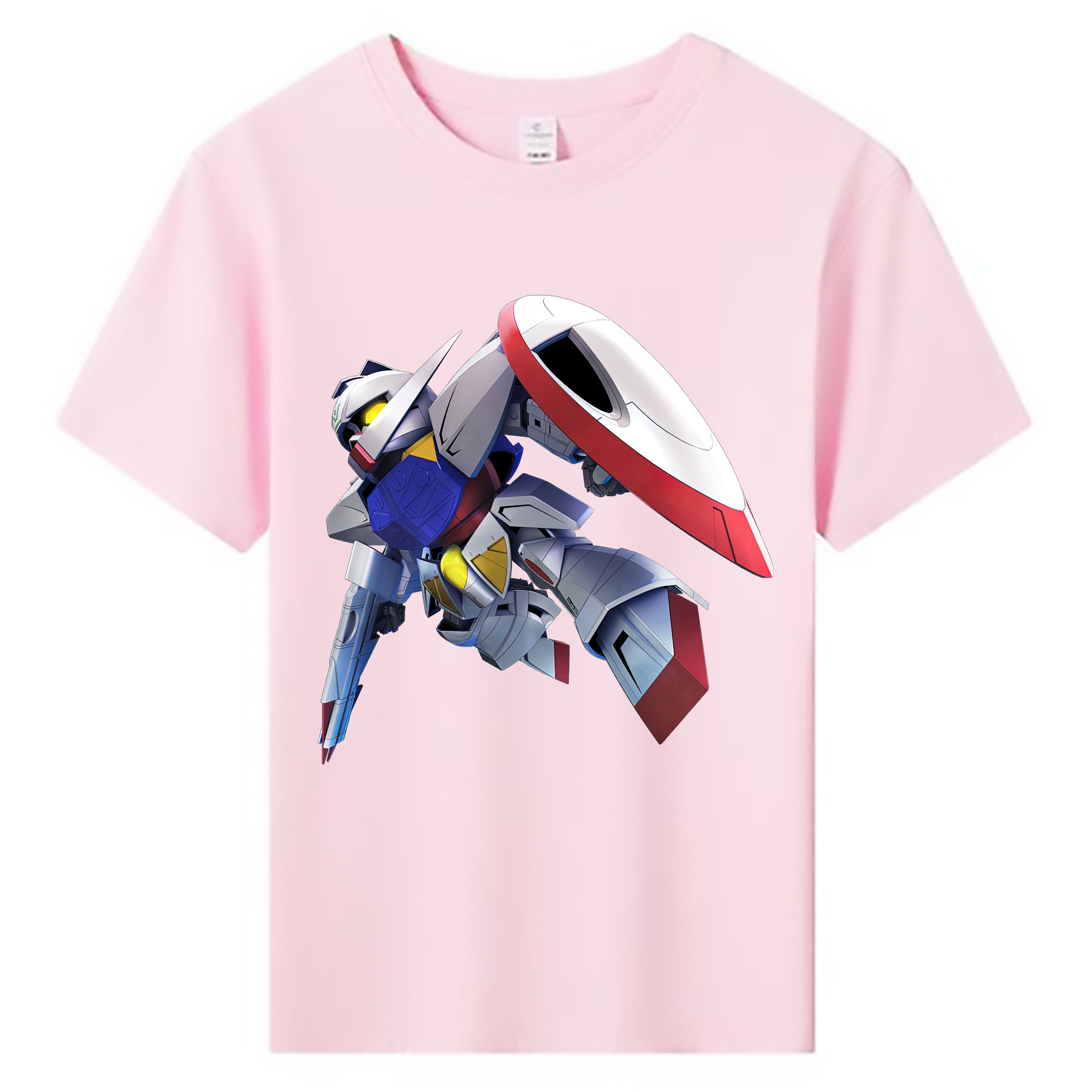 （画像用） 機動戦士ガンダム Mobile Suit Gundam 綿100％キッズTシャツ（フロントプリント）