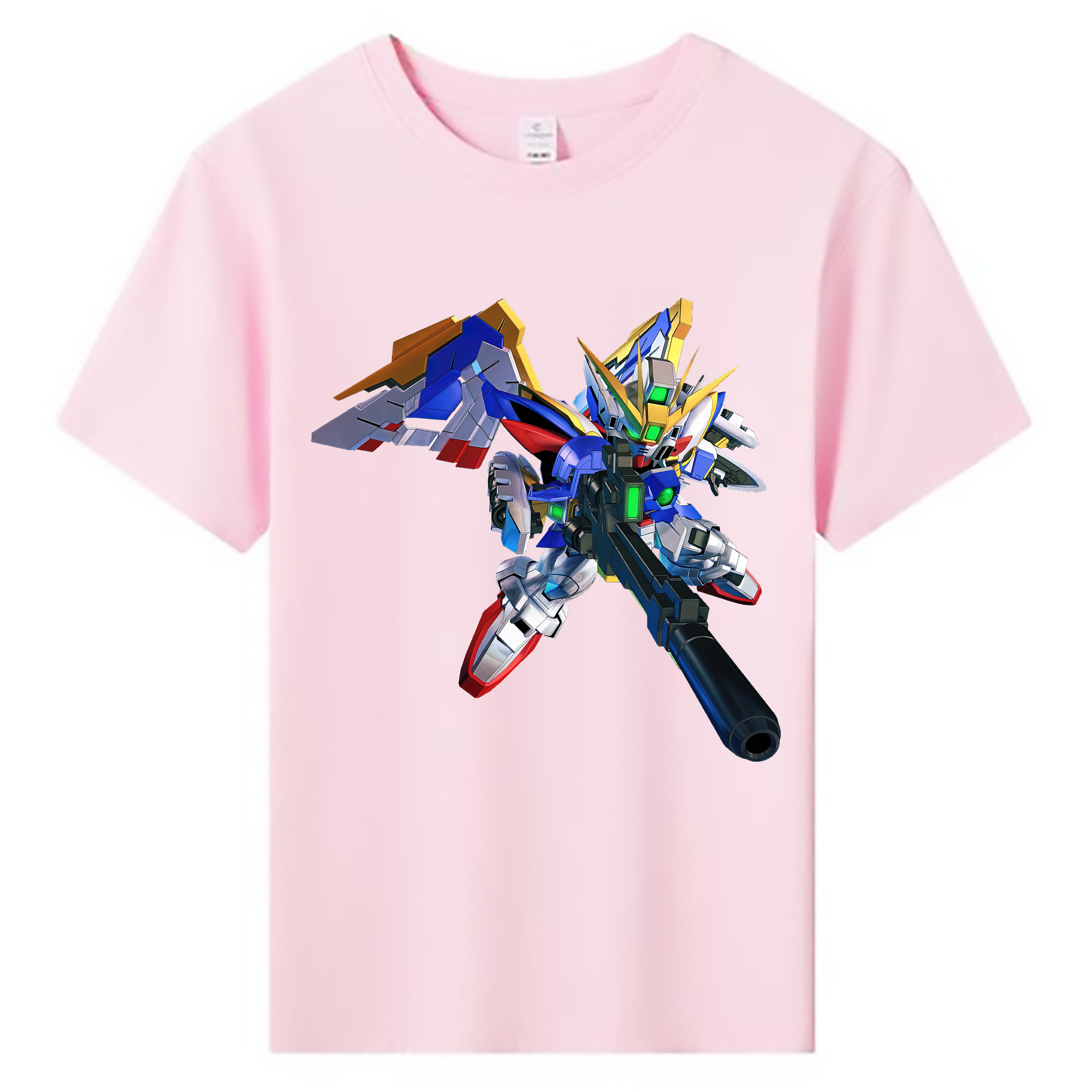 （画像用） 機動戦士ガンダム Mobile Suit Gundam 綿100％キッズTシャツ（フロントプリント）